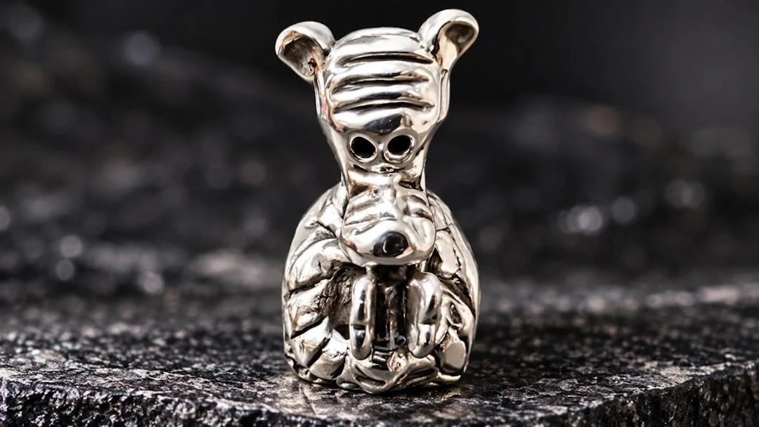 $66, Silver(3.29g), bead, appraised/retail value $