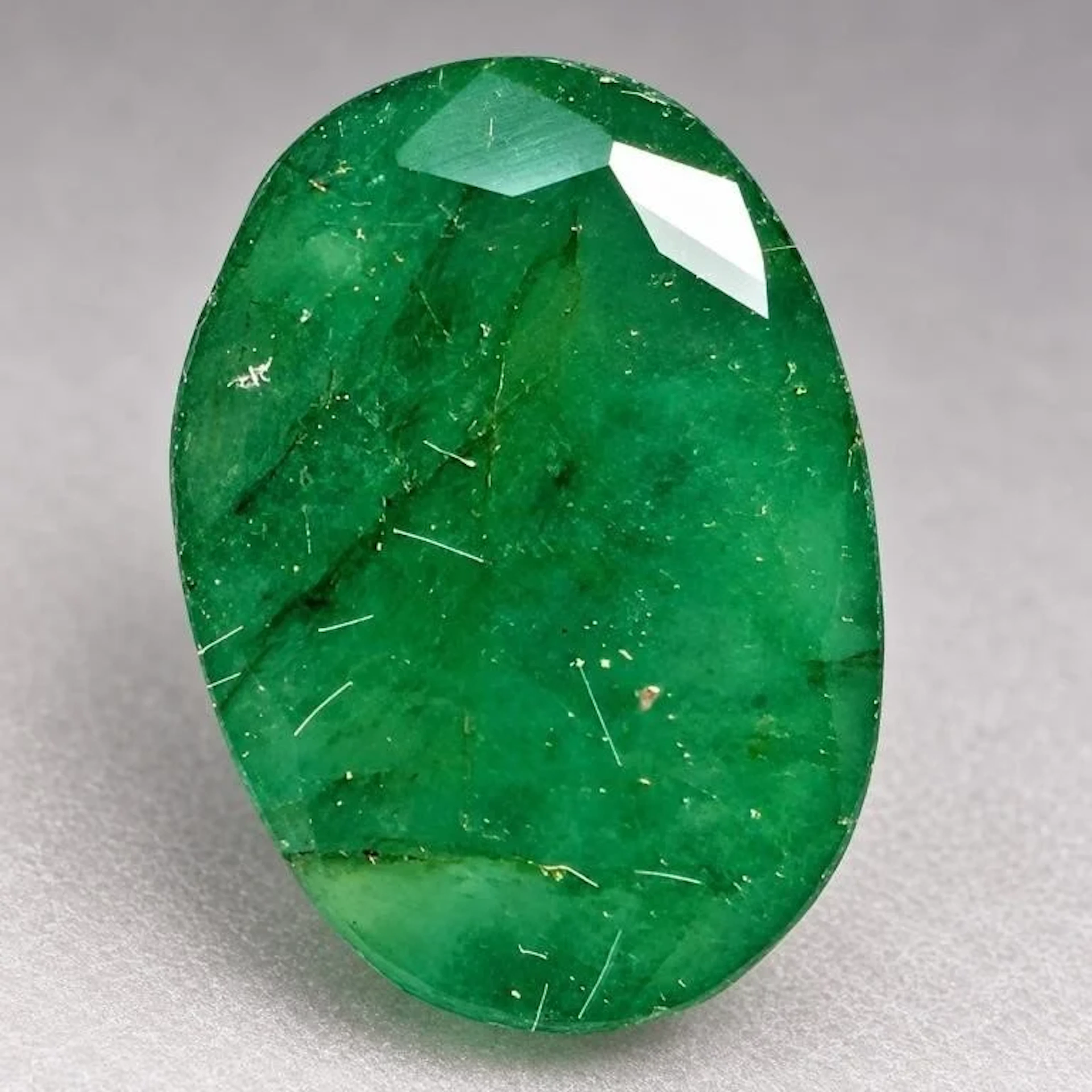 $60, emerald (1.5ct) gemstone, retail value $60