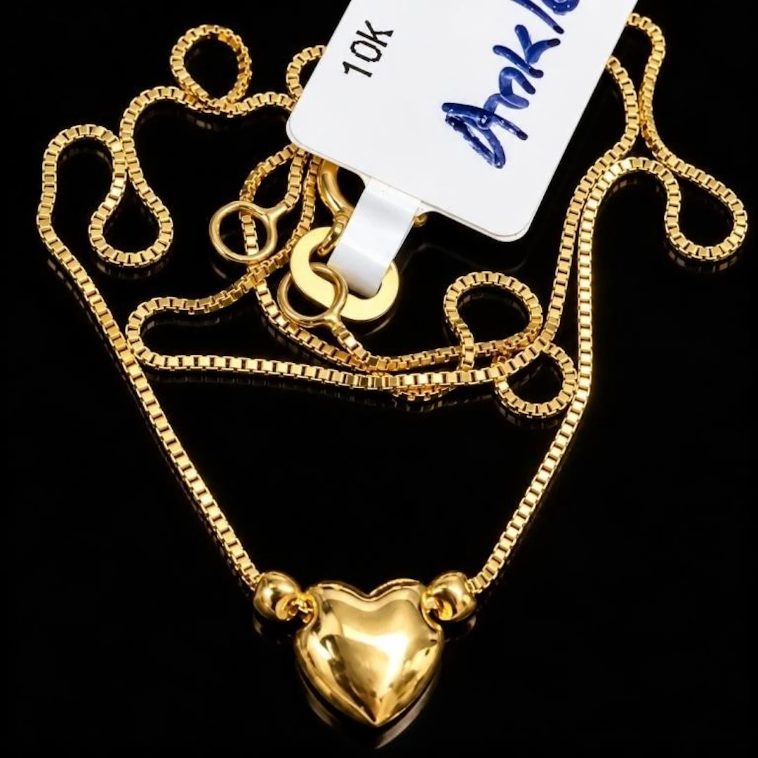 $500, 10k(0.73g), anklet 10", retail value $500