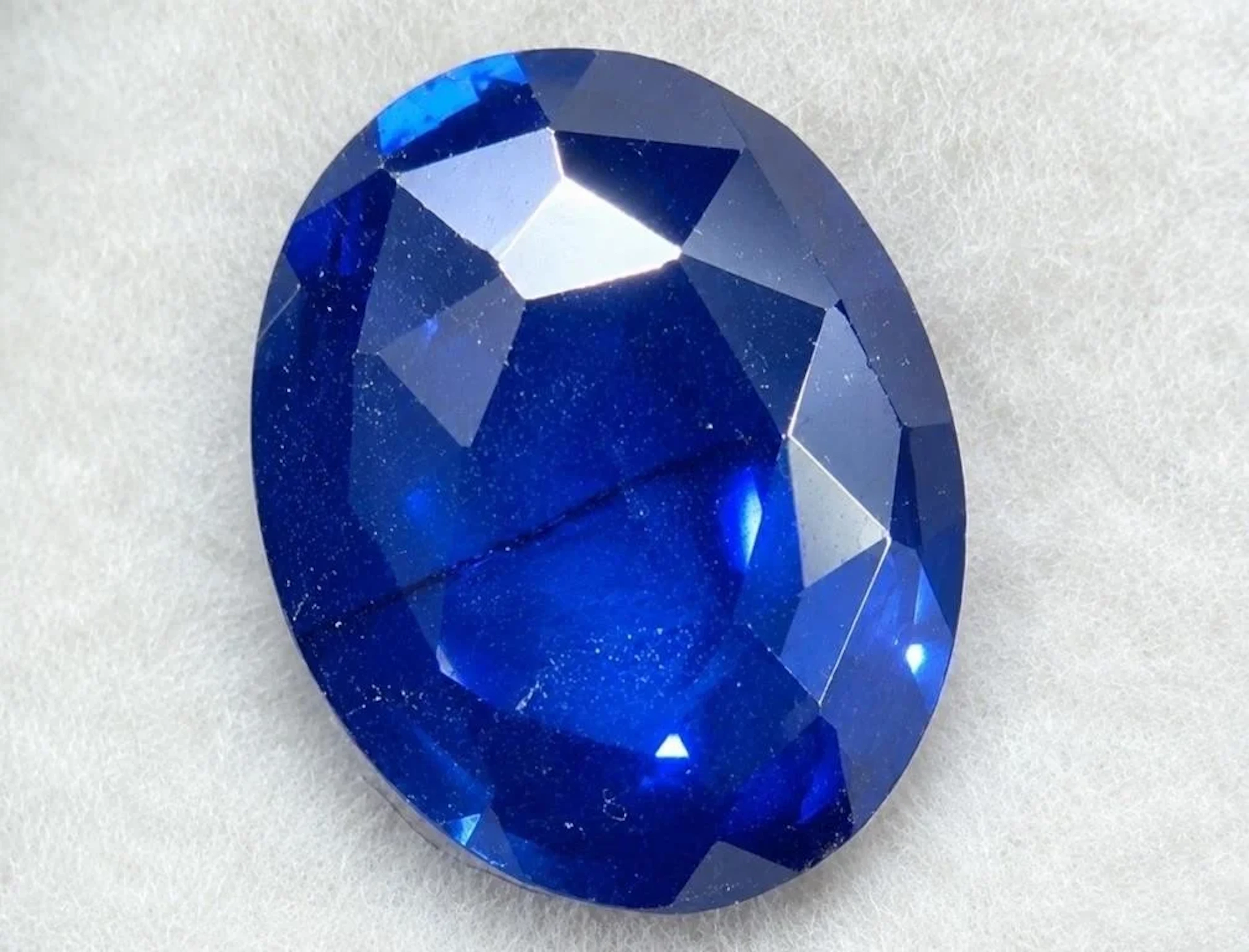$200, genuine sapphire rose cut (app 1.5ct) gems