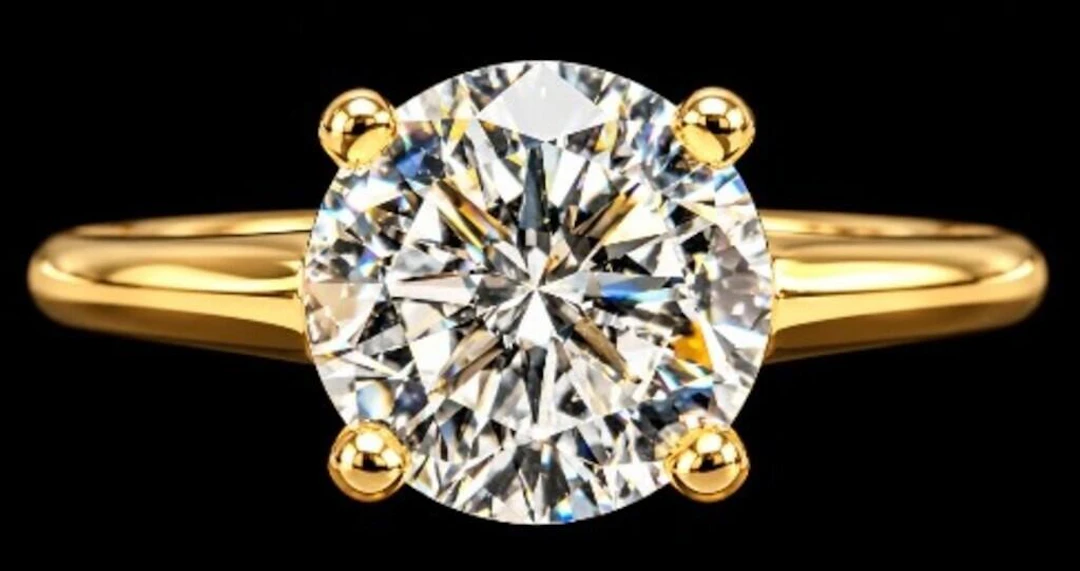 $3000, 10k(1.7g), lab diamond (0.8ct)ring, size 6