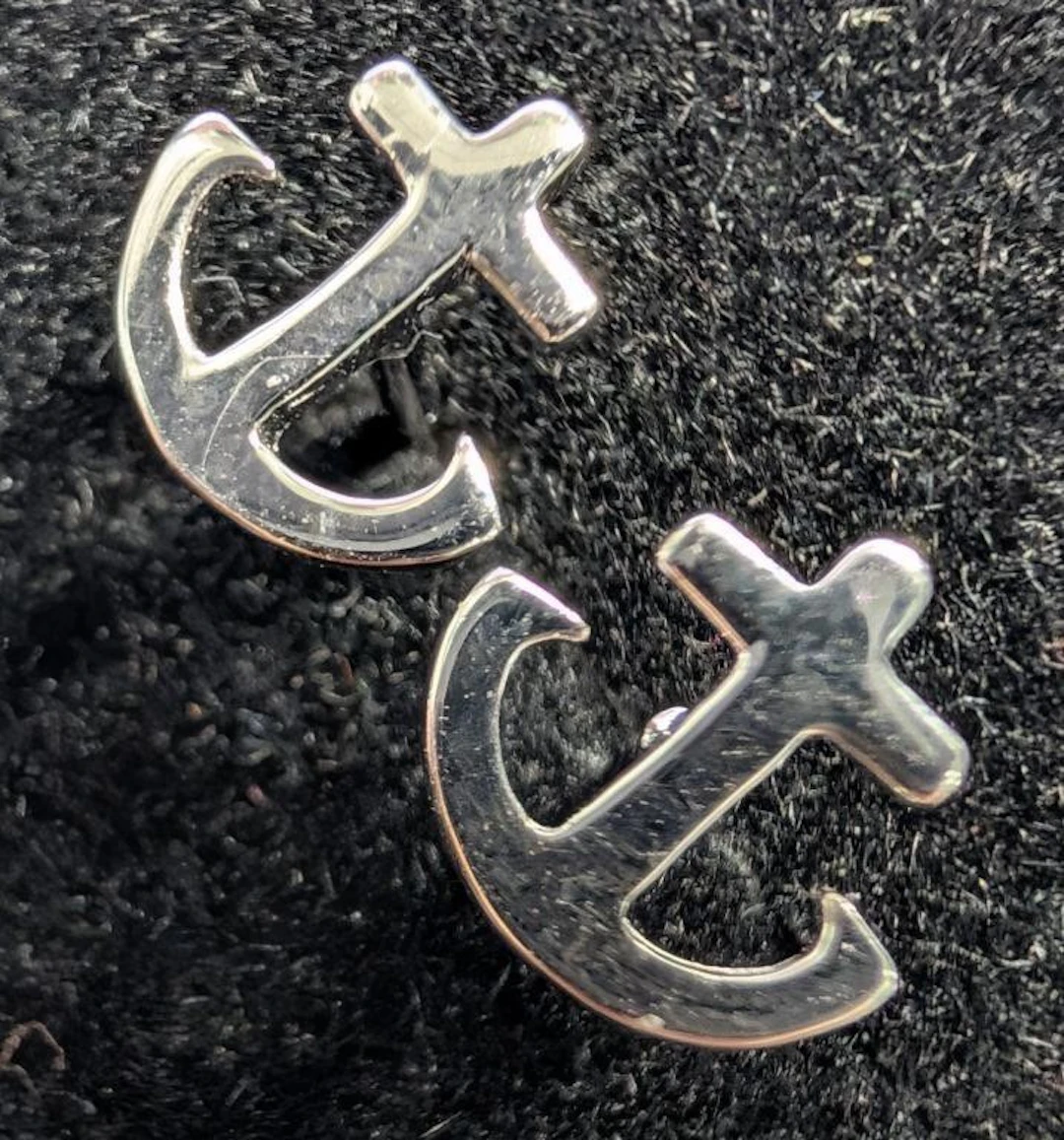 $50, silver (0.6g), earring, retail value $50