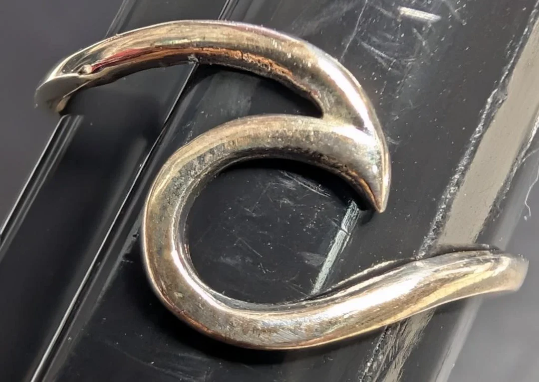 $50, silver(0.7g), ring, size , retail value $50