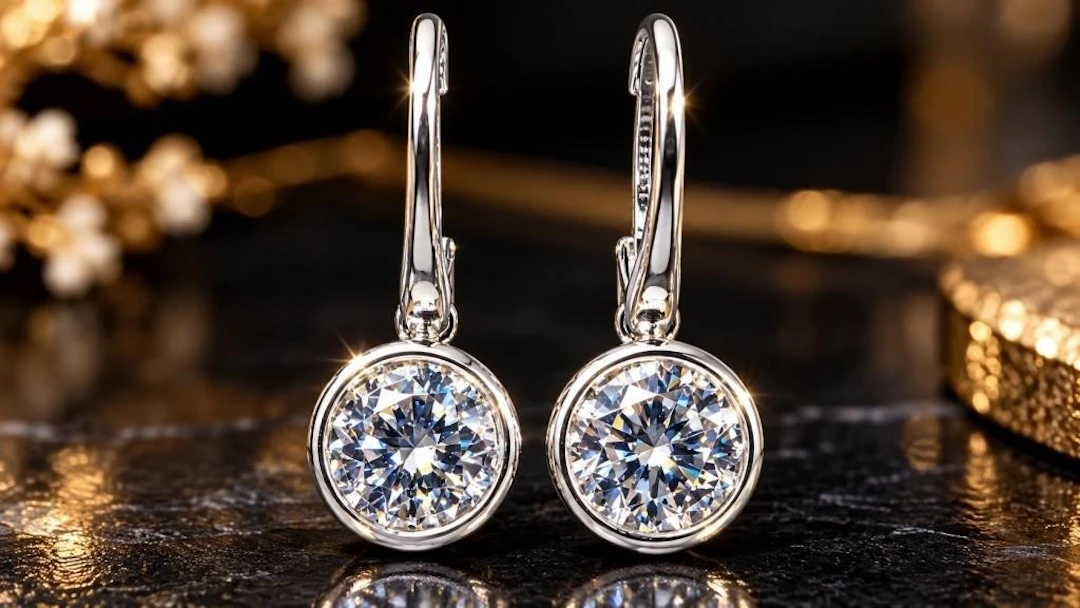 $95, Silver(3.81g), czEarring, appraised/retail va