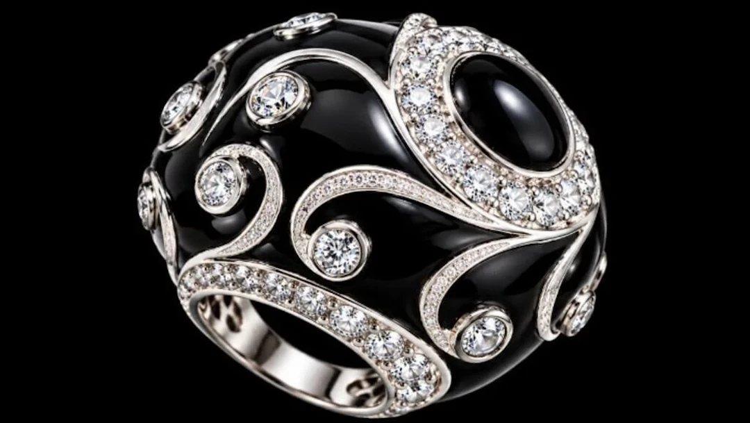 $700, silver(12.3g), CZring, size 7.75, retail val