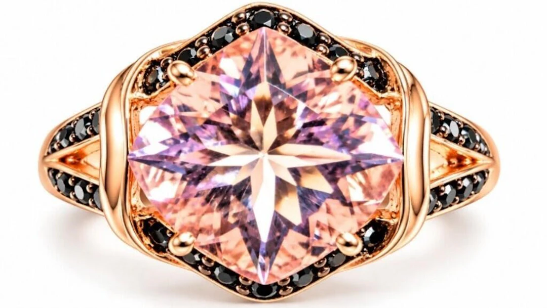 $320, (4.6g), amethyst (5ct), black spinel (0.25ct