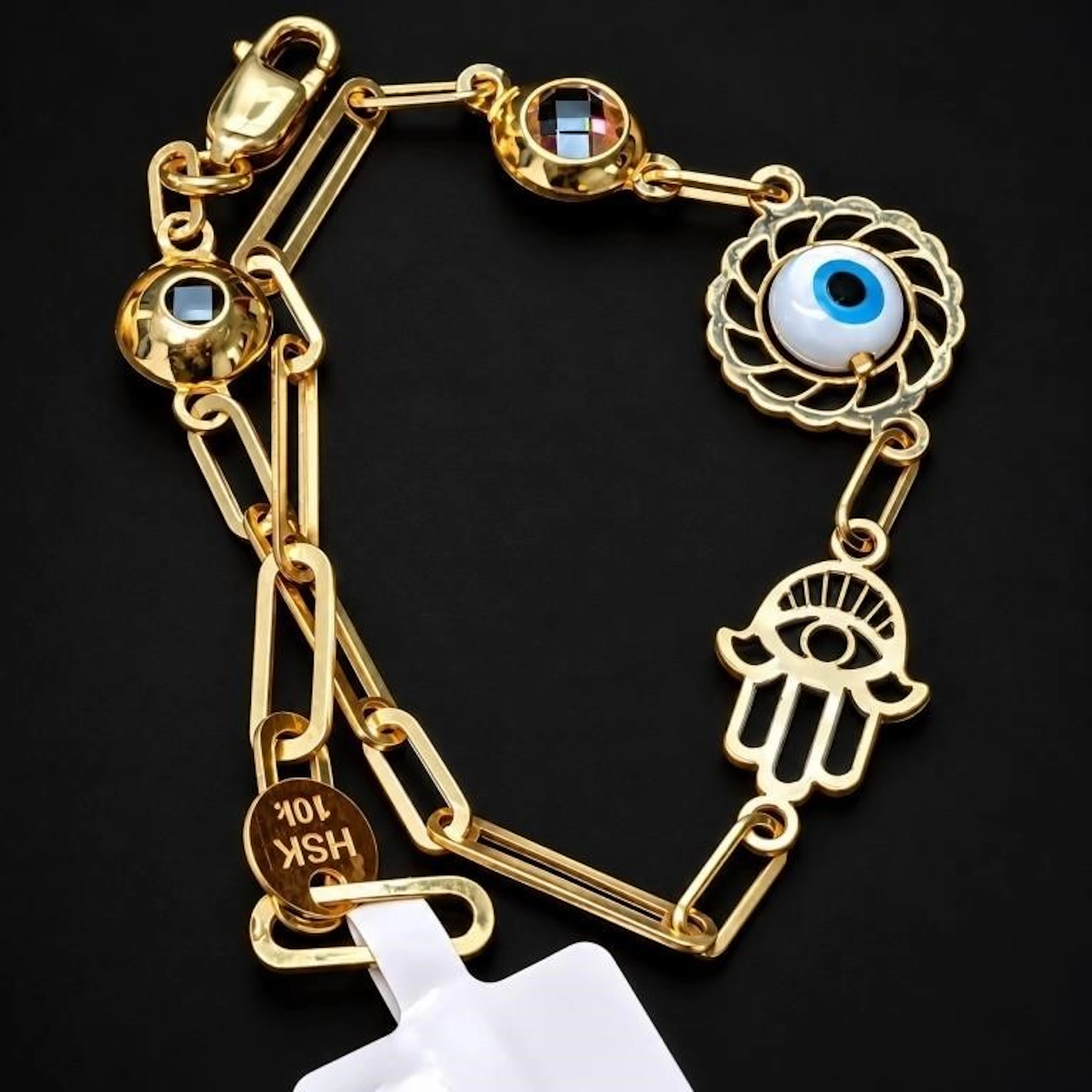 $1200, 10k(1.7g), Nice bracelet, 6 inches long, re