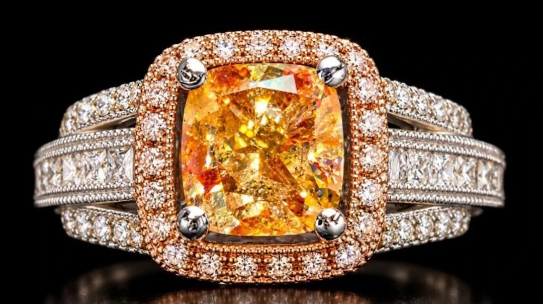 $11250, 14k(4.8g), diamond (1.17ct), diamond (0.4c