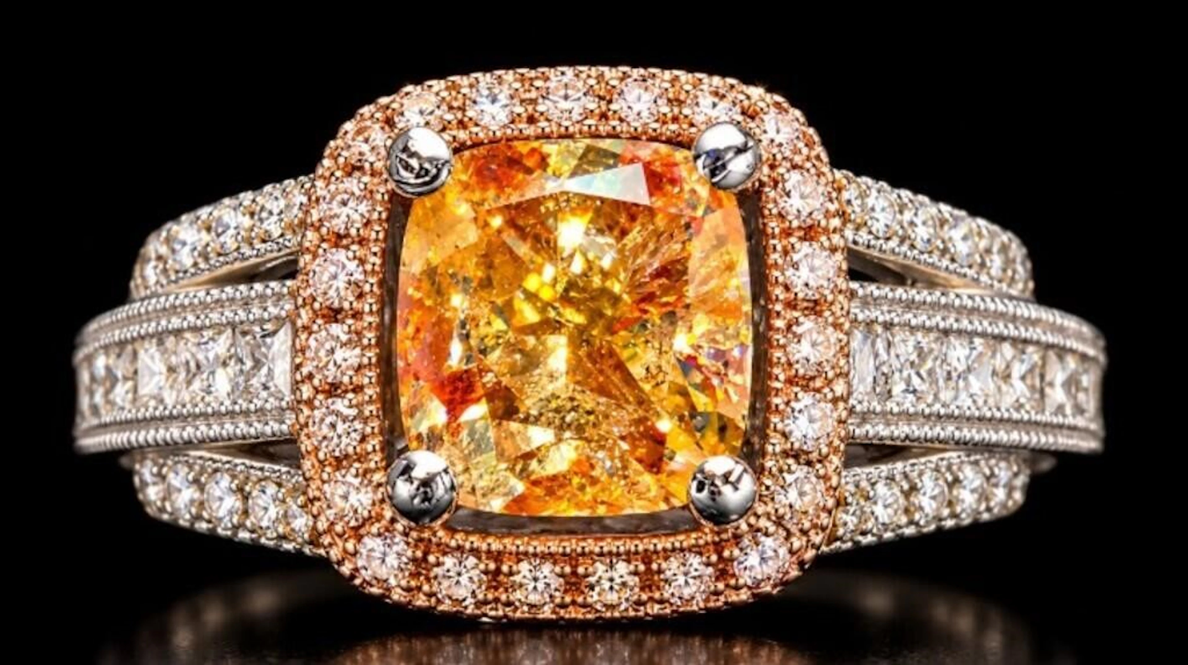 $11250, 14k(4.8g), diamond (1.17ct), diamond (0.4c