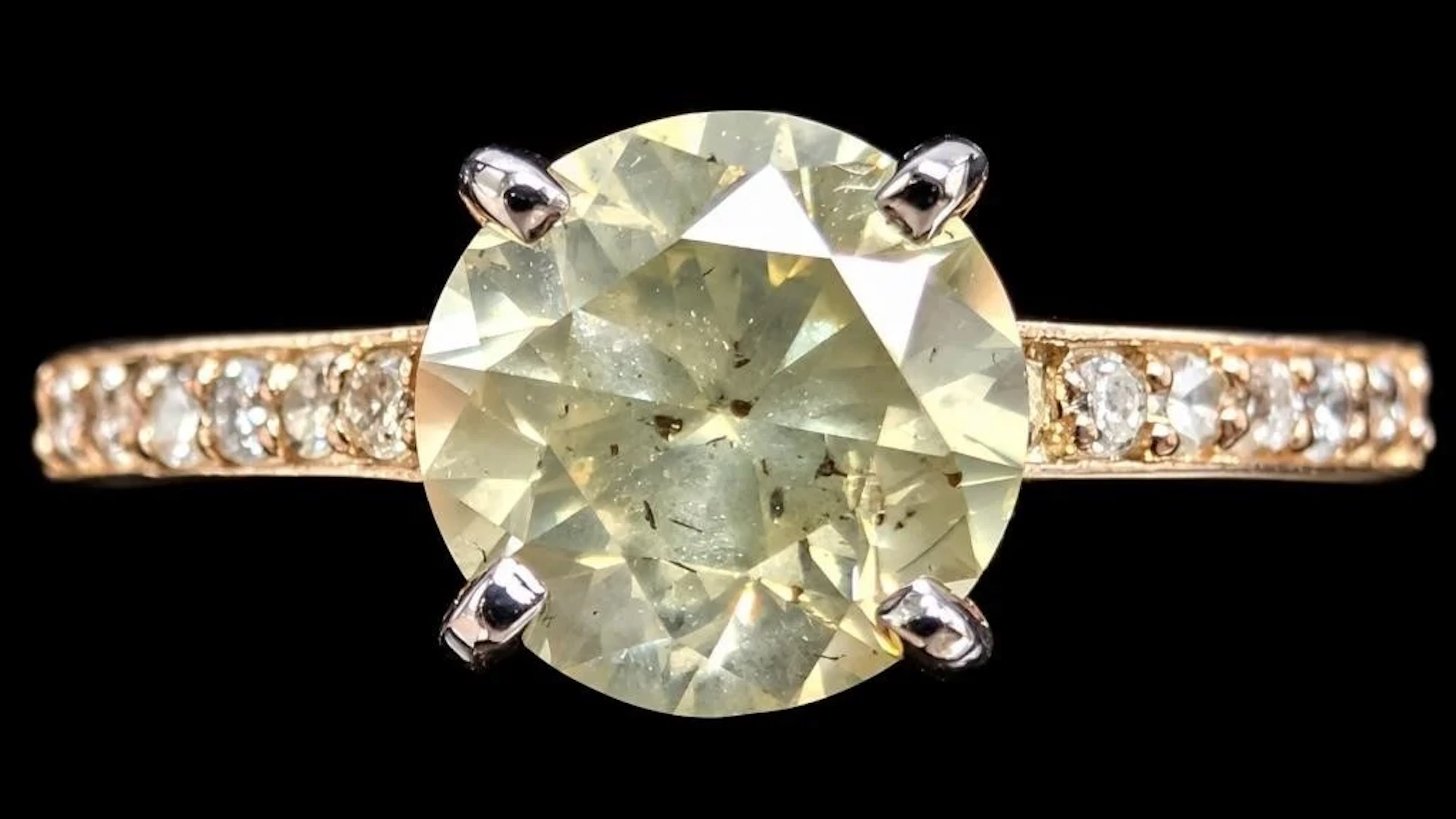 $10475, 14k(2.23g), diamond (1.35ct), diamond (0.0