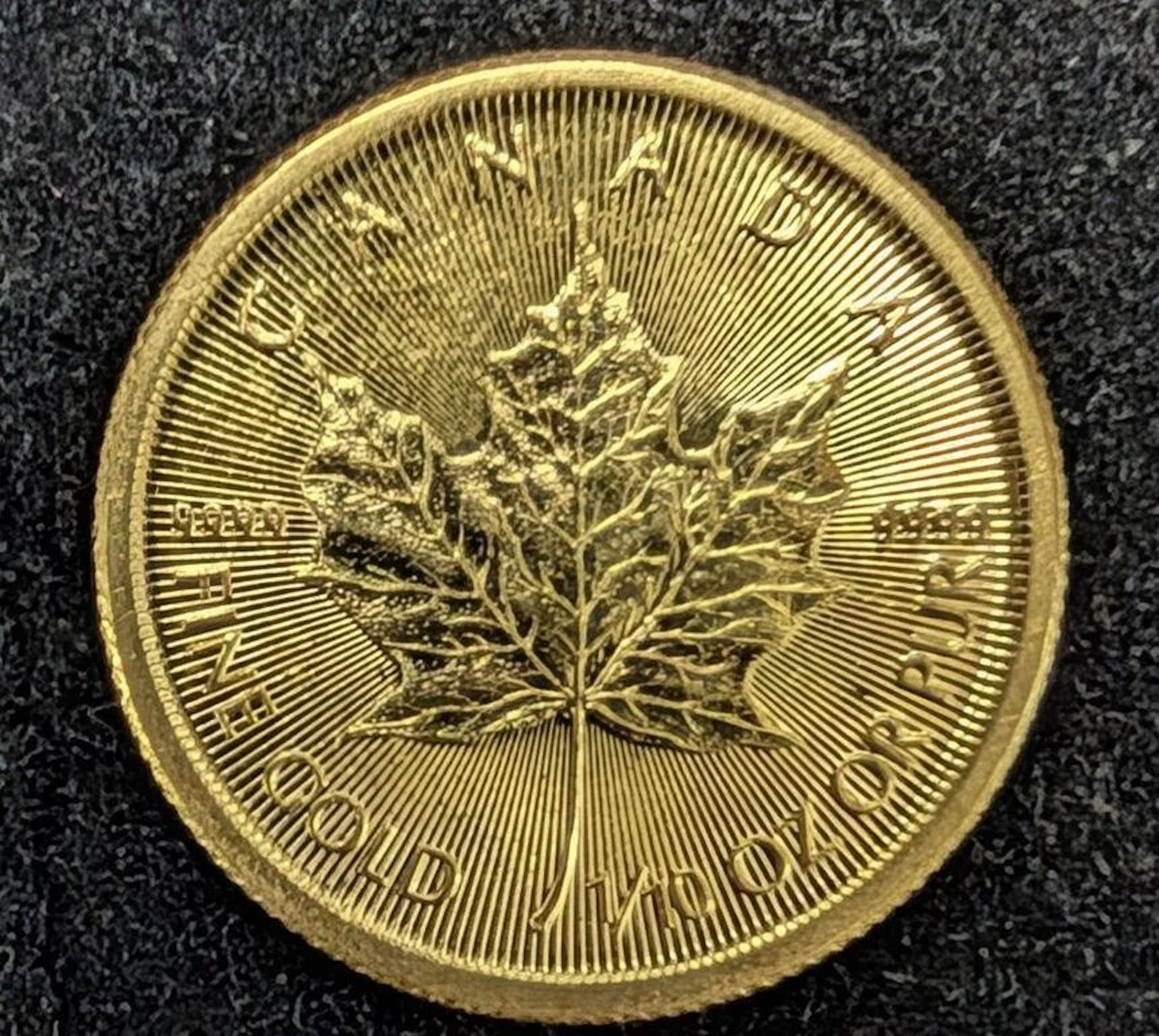 ., 24k(1g), fine 9999 gold coin, retail value .