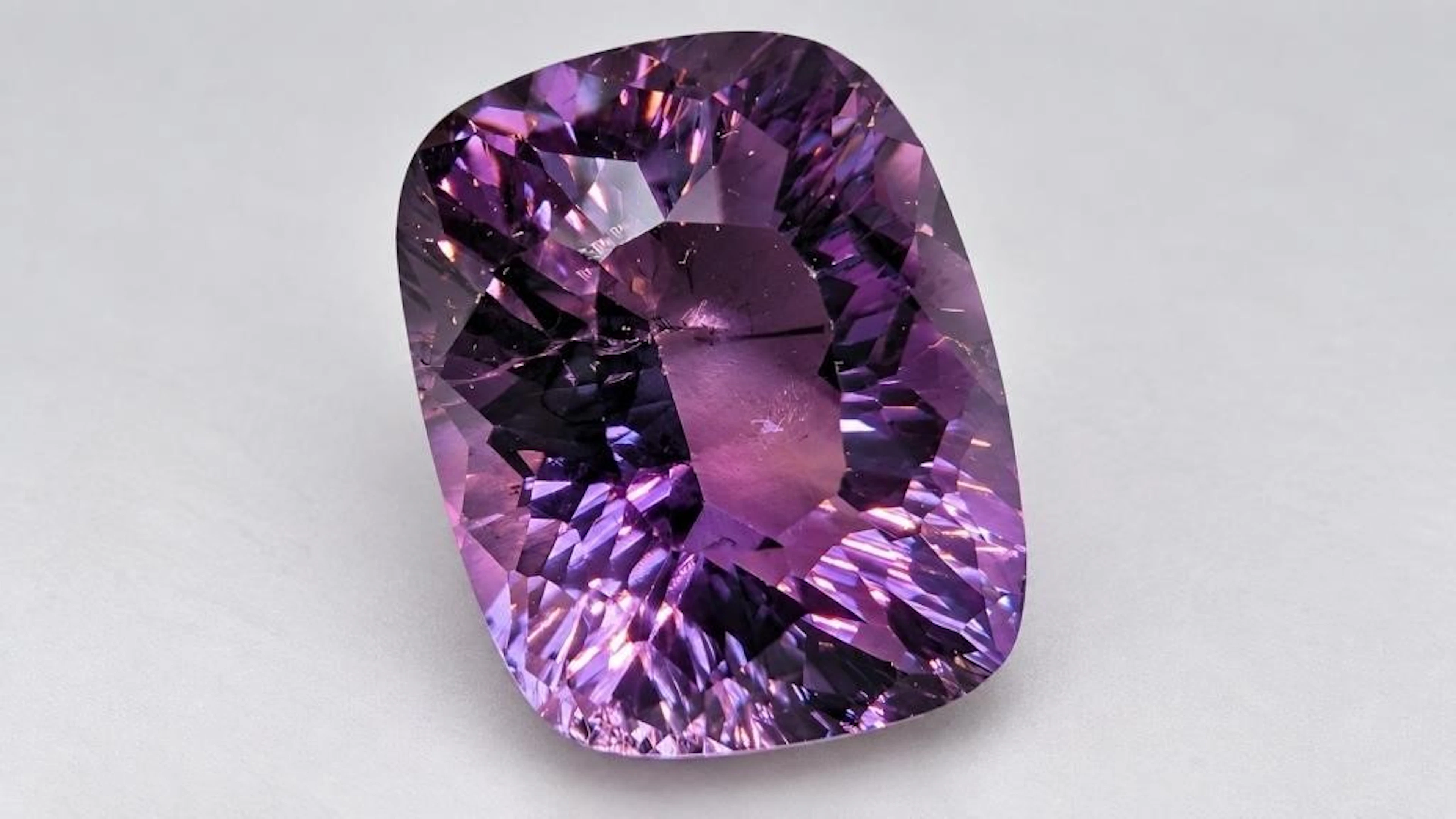 $400, Genuine laser cut amethyst (15.1ct)gemstone