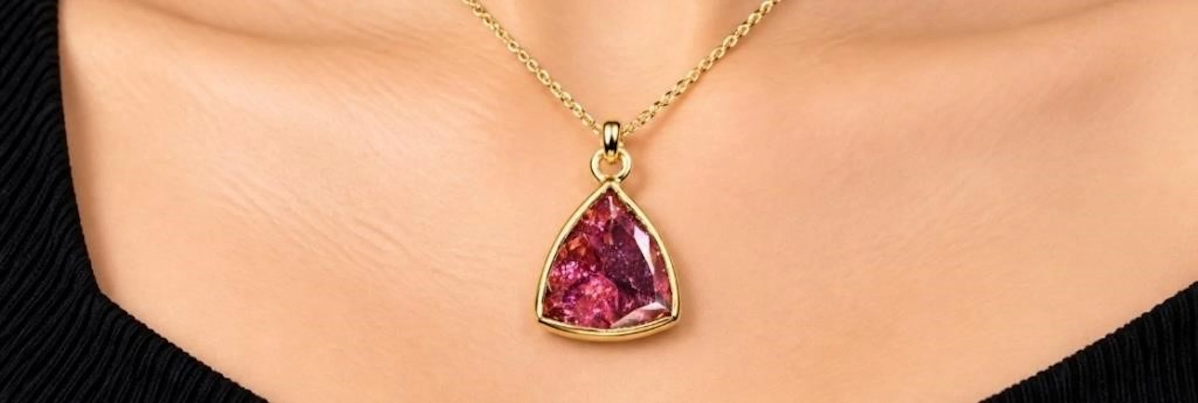 $400, 10ktourmaline (0.65ct)pendant, retail value