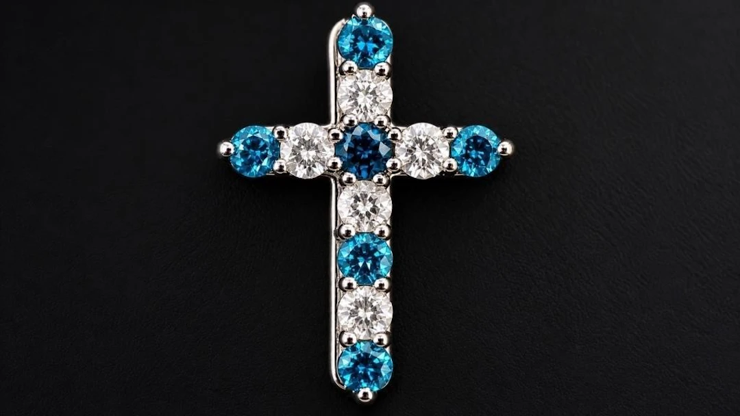 $1200, 14k(0.36g), natural diamond (0.18ct) penda
