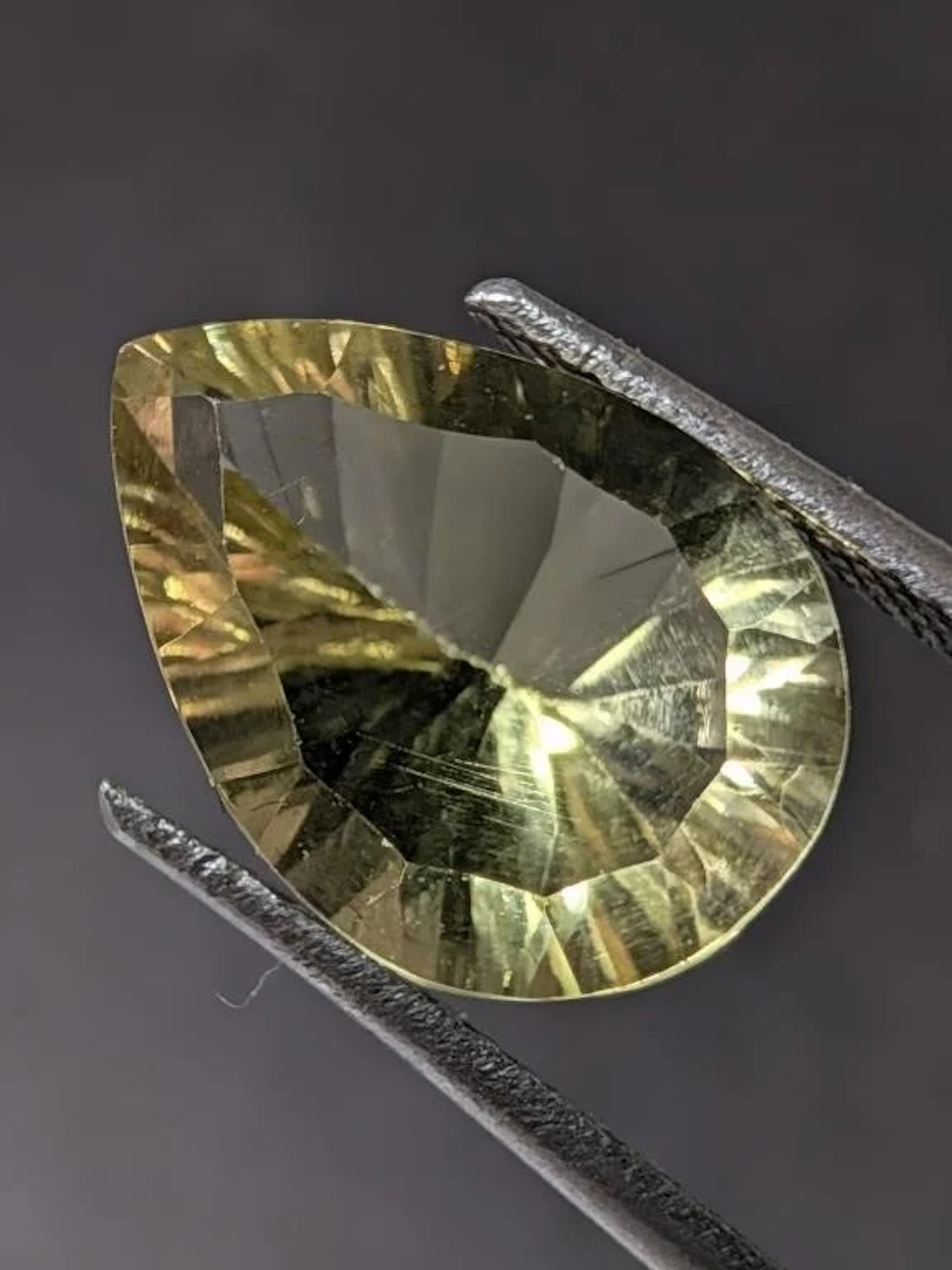 $100, Genuine Lemon Quartz (5.3ct)Gemstone, apprai