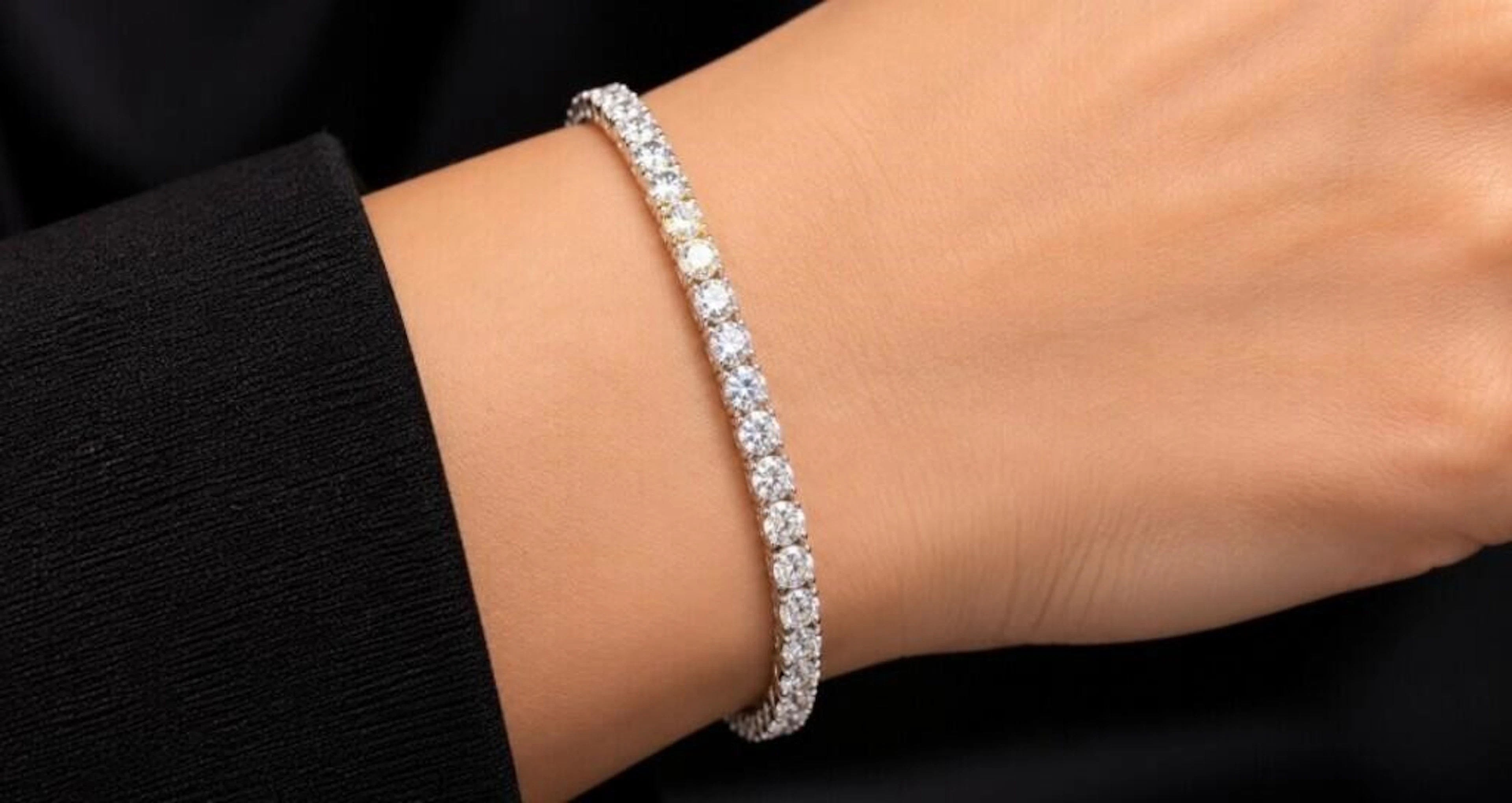 $16000, 14k(9.63g), diamond (1ct)bracelet 7.5", r