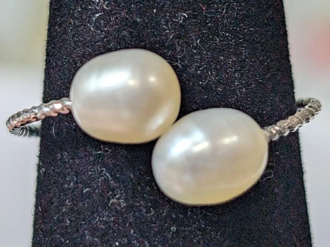 $50, F.W. PearlRing, size , appraised/retail value