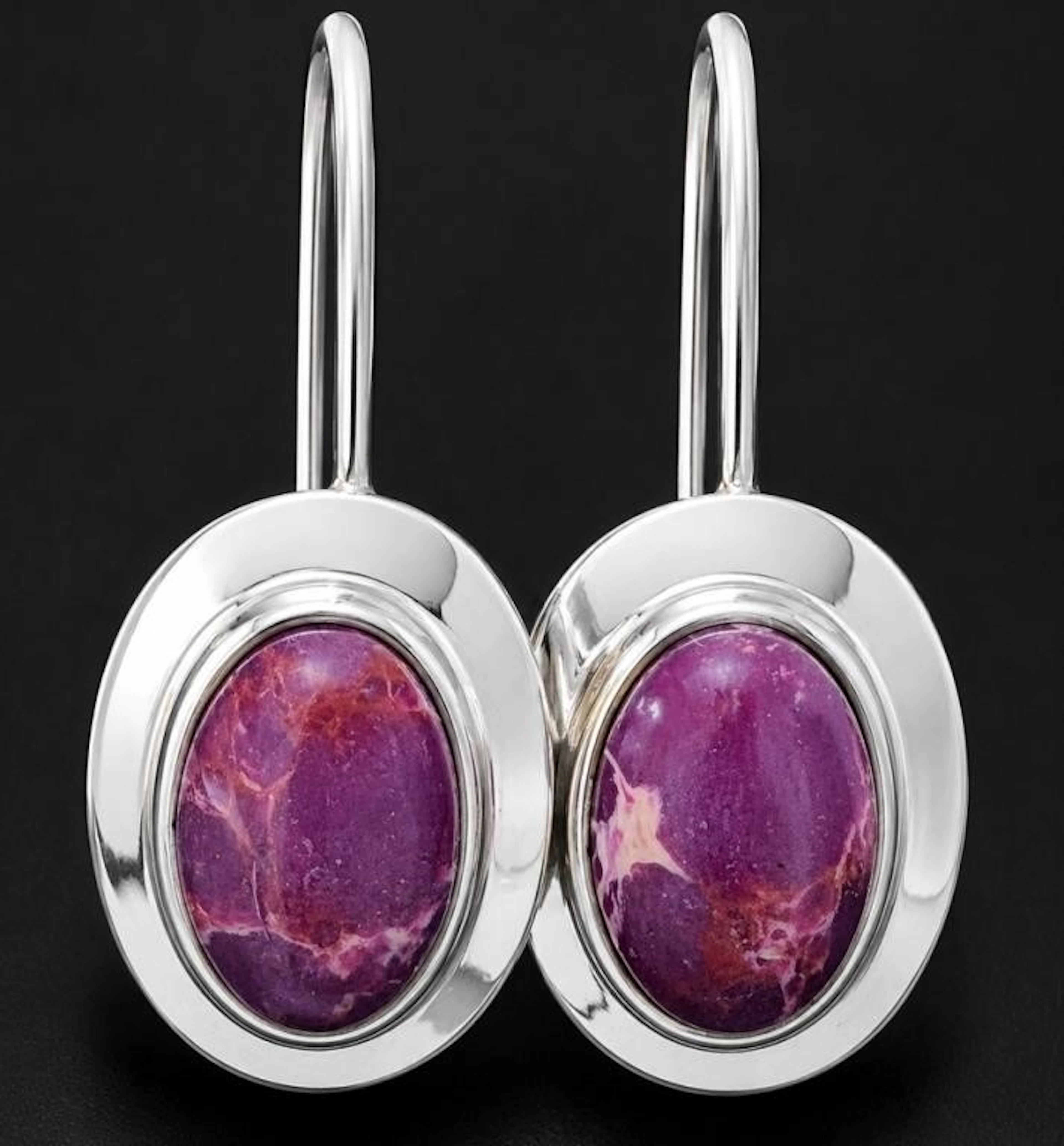 $200, silver(6.88g), purple turquoise earring, MS
