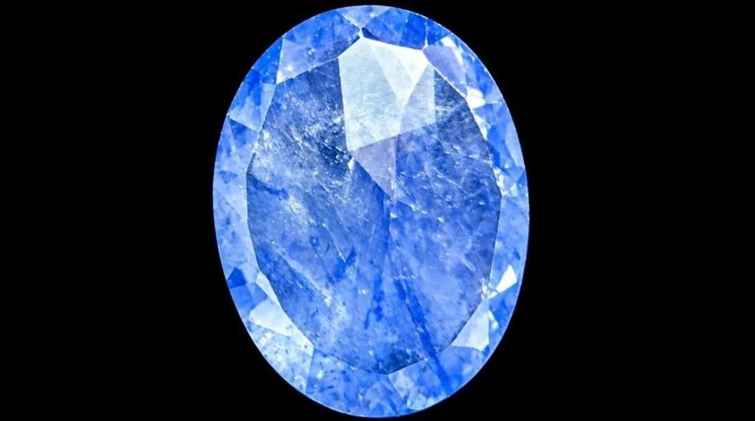 $60, sapphire (1.5ct)gemstone, retail value $60