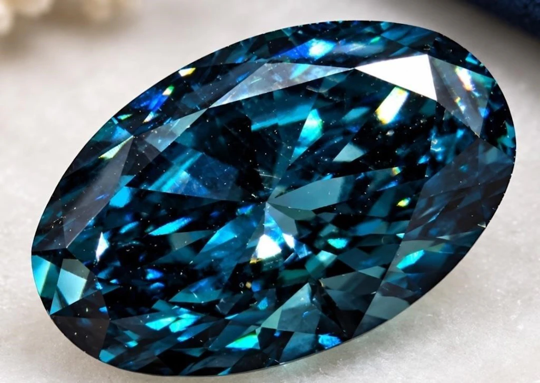 $3000, Lab-grown diamond (3ct)gemstone, retail val