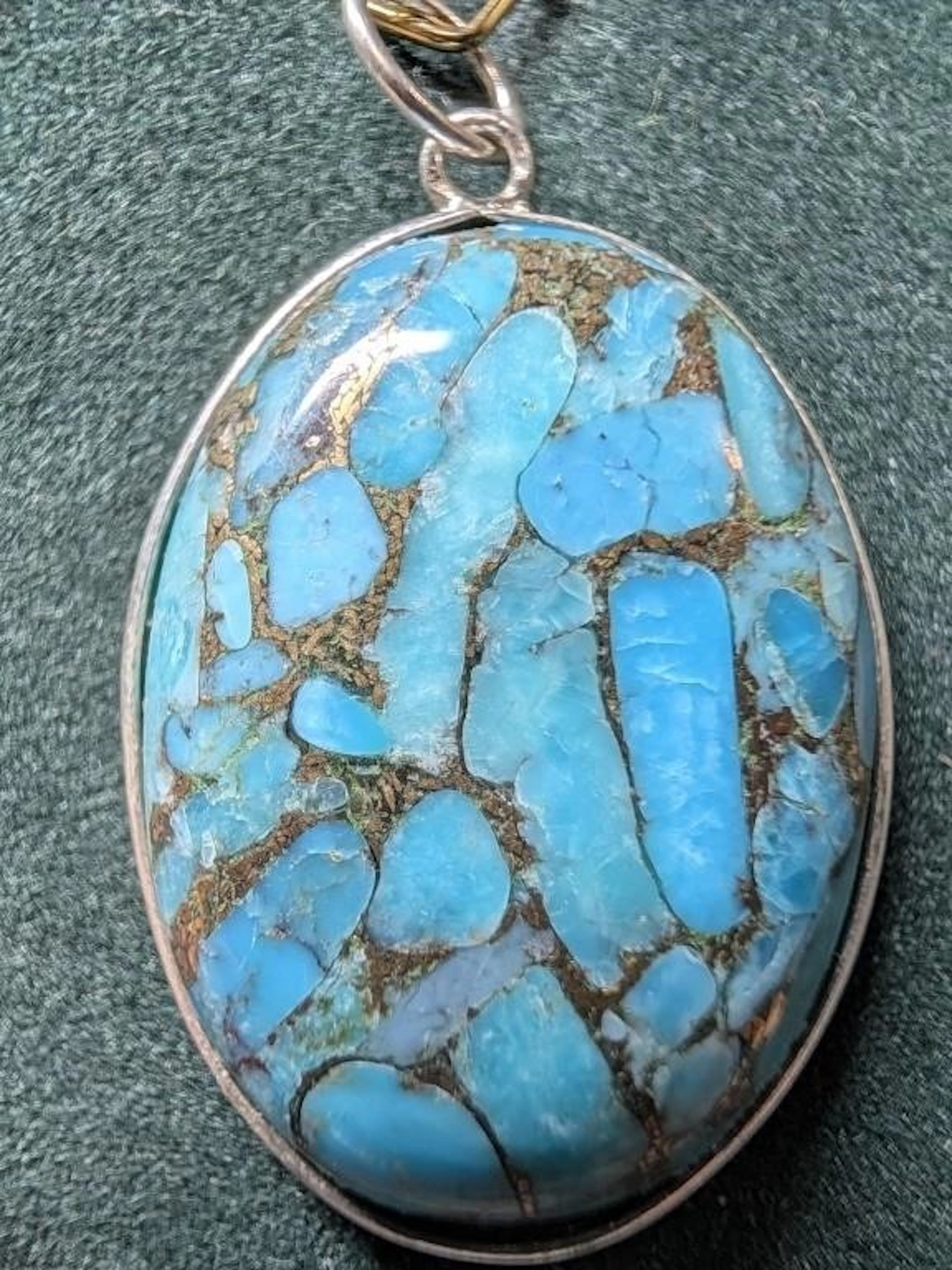 $125, Silver(5g), TurquoisePendant, appraised/reta