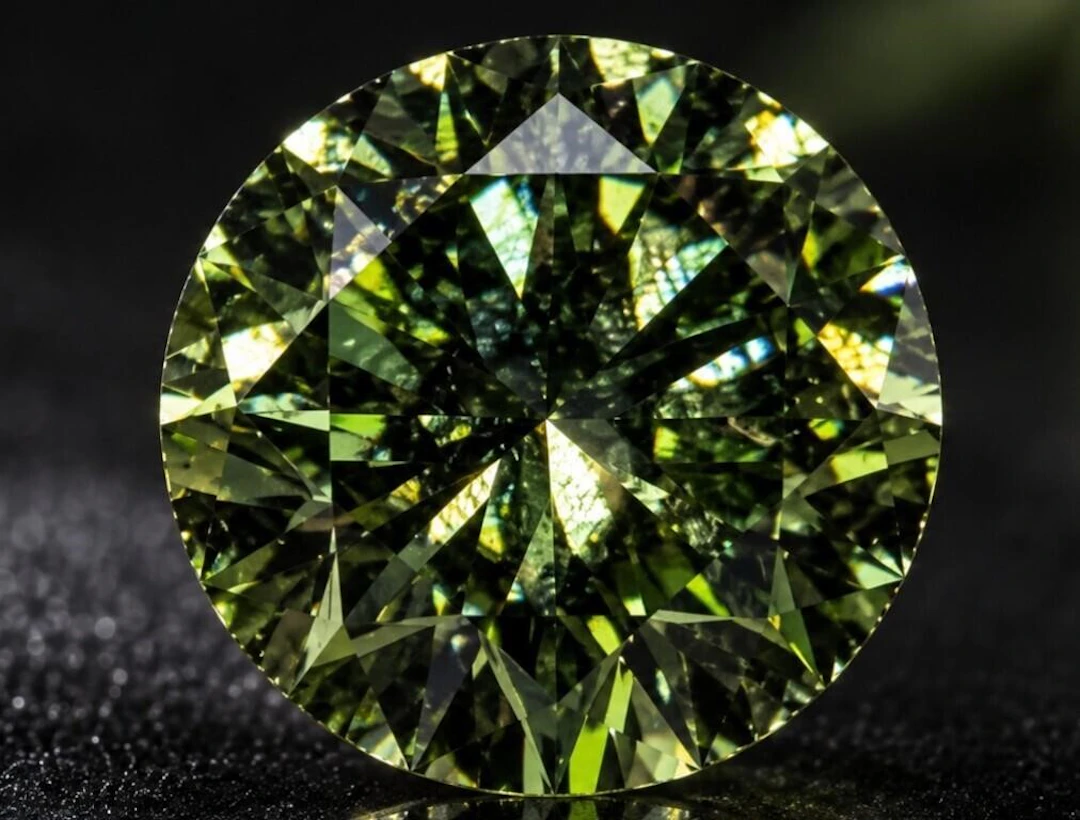$1200, Lab-grown diamond (1.2ct)gemstone, retail v