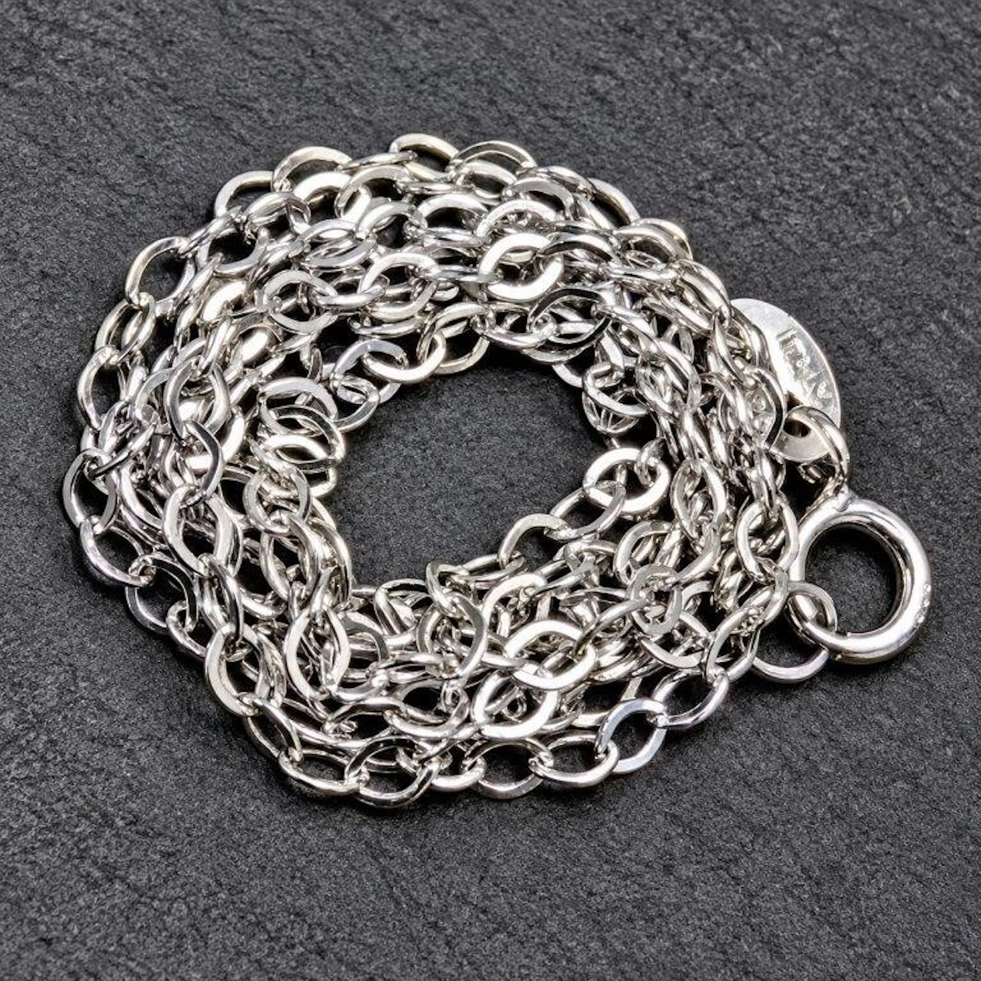 $40, silver (1.47g), necklace 17", retail value $