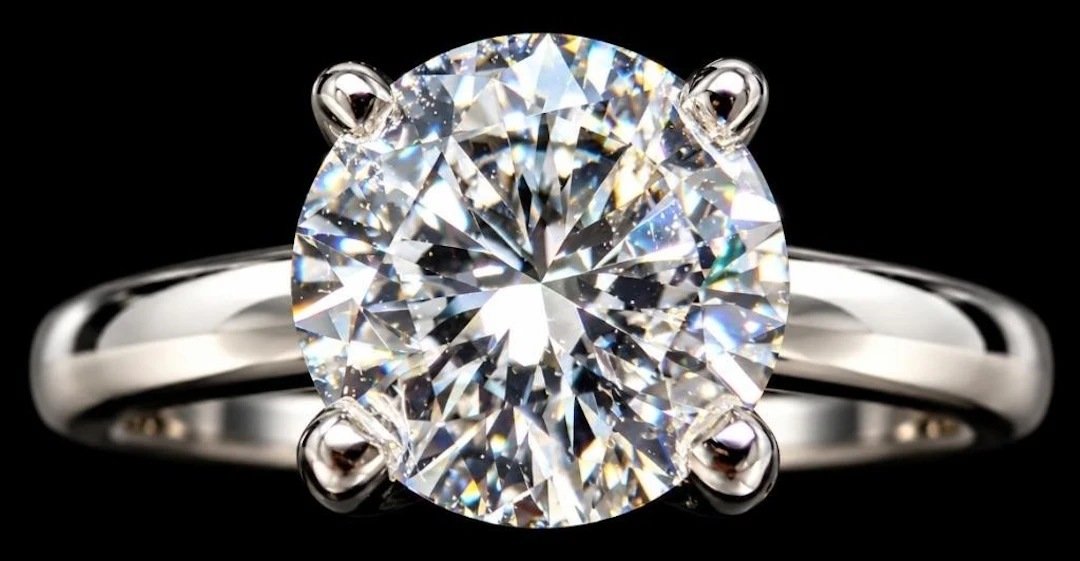 $11000, 14k(4.1g), lab diamond (1.02ct)ring, size
