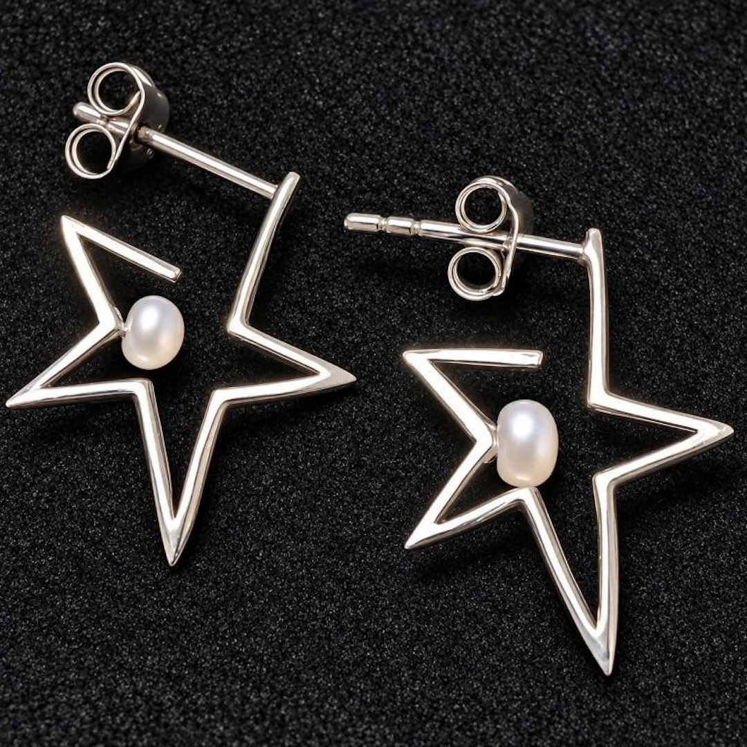 $100, silver (1.72g), earring, retail value $100