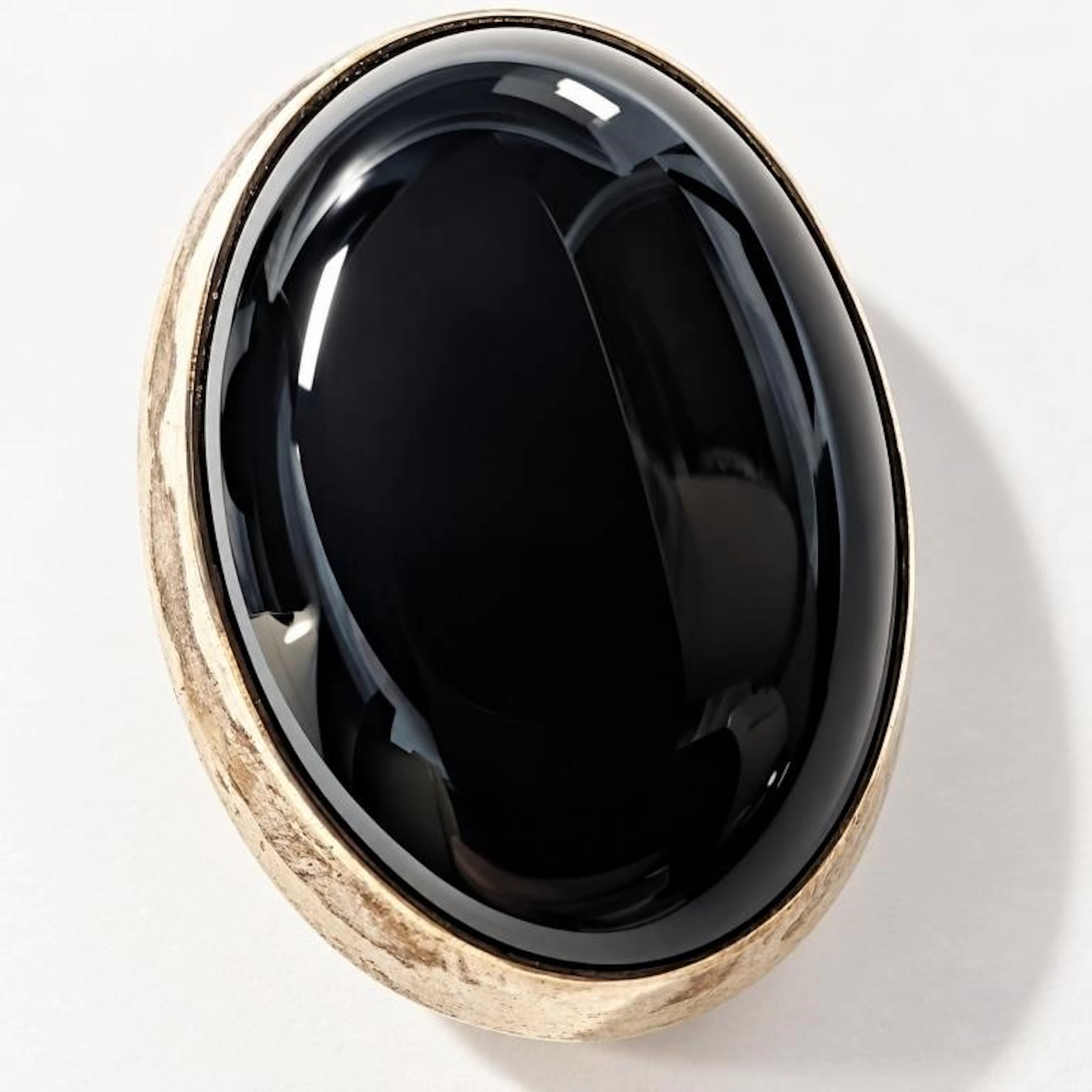 $400, silver (14.8g), black onyx brooch, retail va