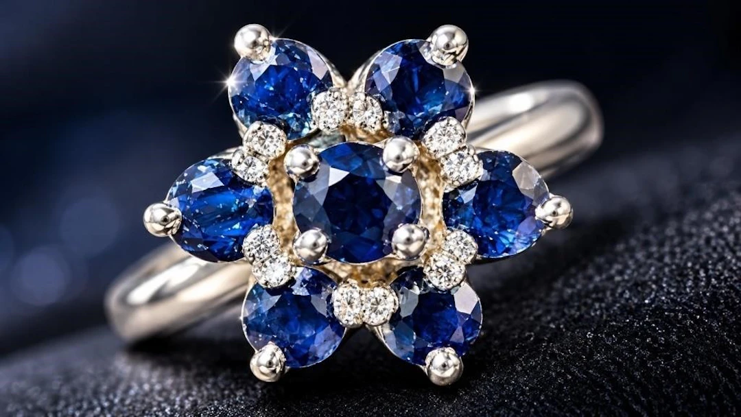 $100, Silver(2.81g), SapphireRing, size 6, apprais