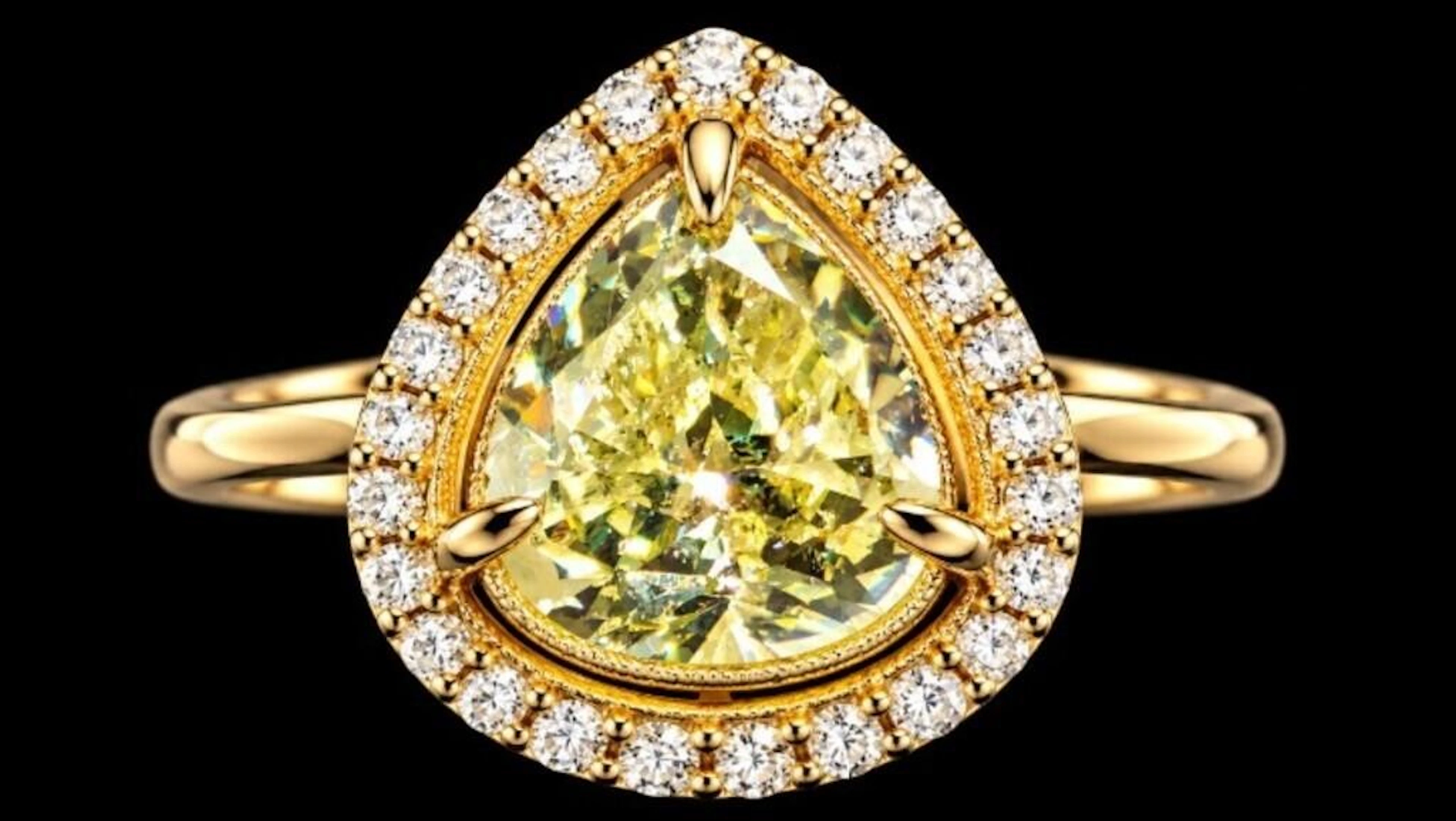 $4300, 10k(2.07g), diamond (1.1ct), diamond (0.03c