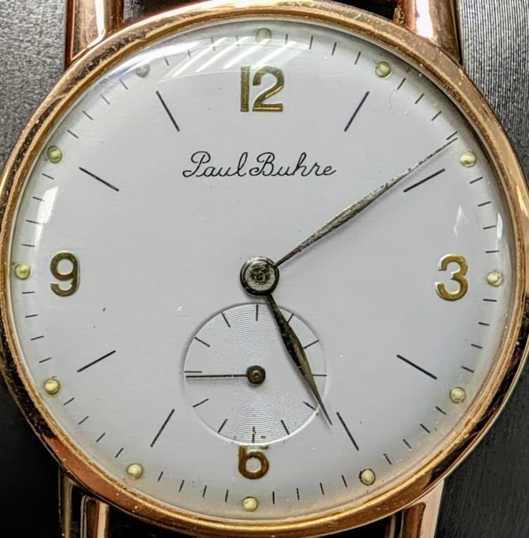 $2100, 14K Rose Gold(41.2g with strap)Paul Buhre 8