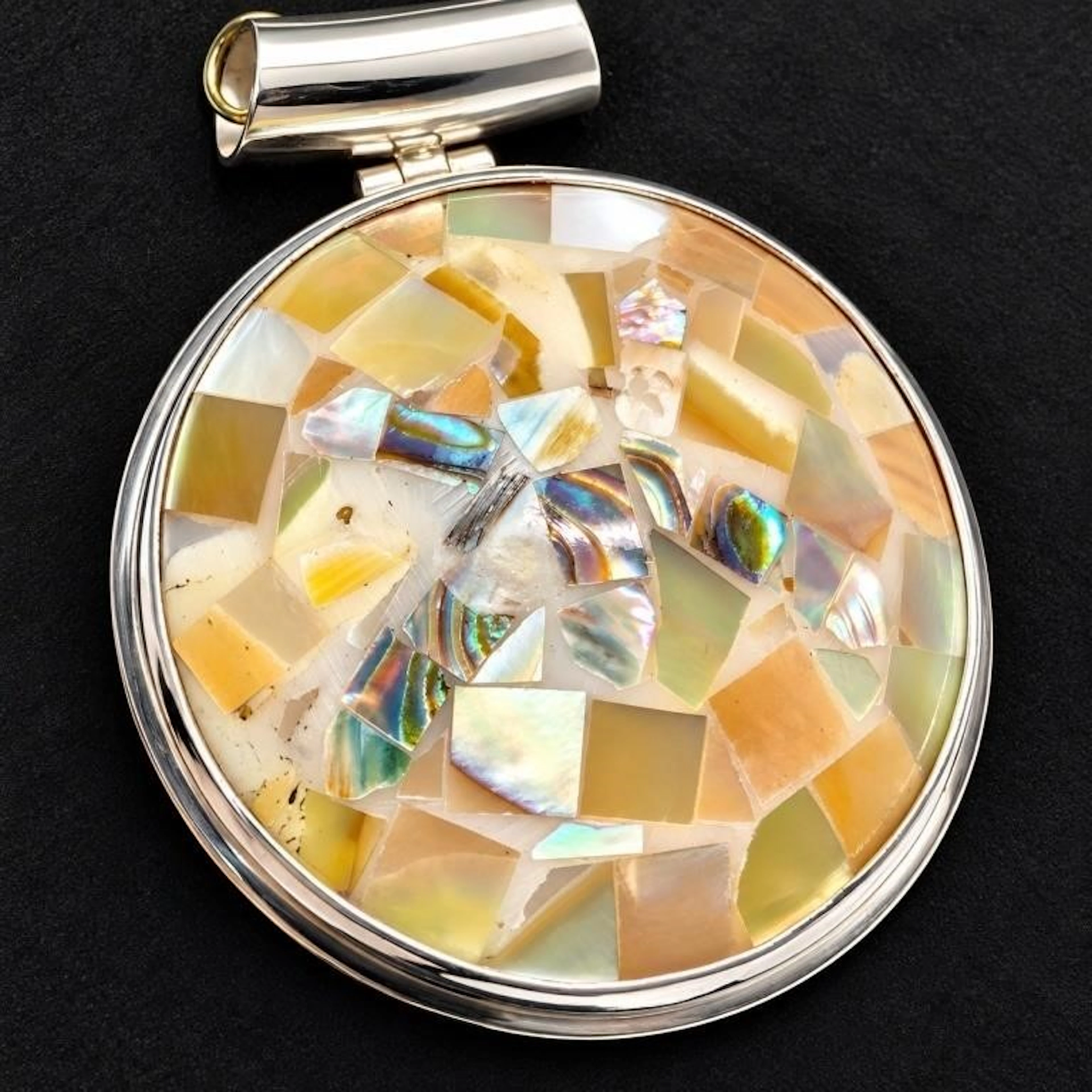 $500, silver (26.28g), abalone and mother of pearl