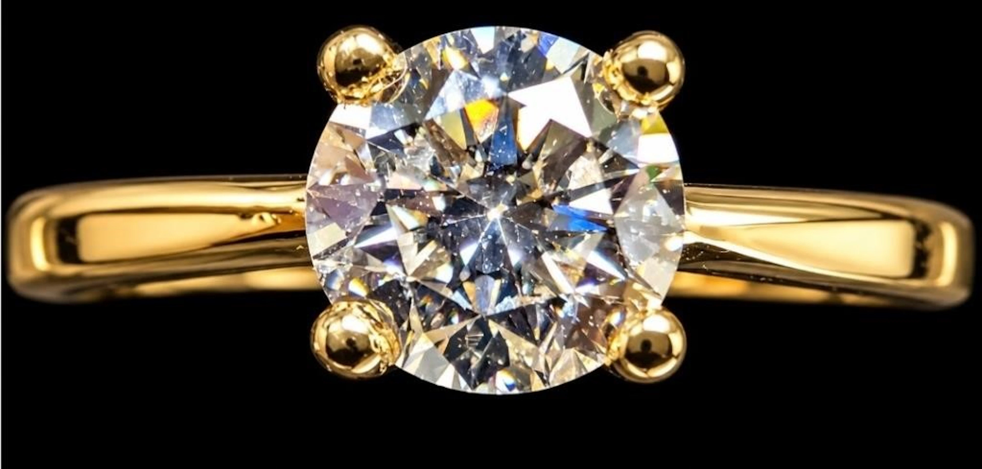 $2000, 10k(1.1g), lab diamond (0.4ct)ring, size 7