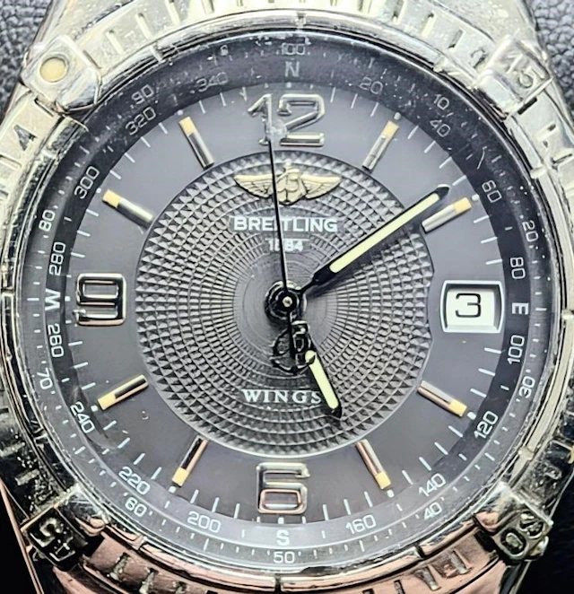 $3481, Breitling Wings Automatic 1884 like new wat