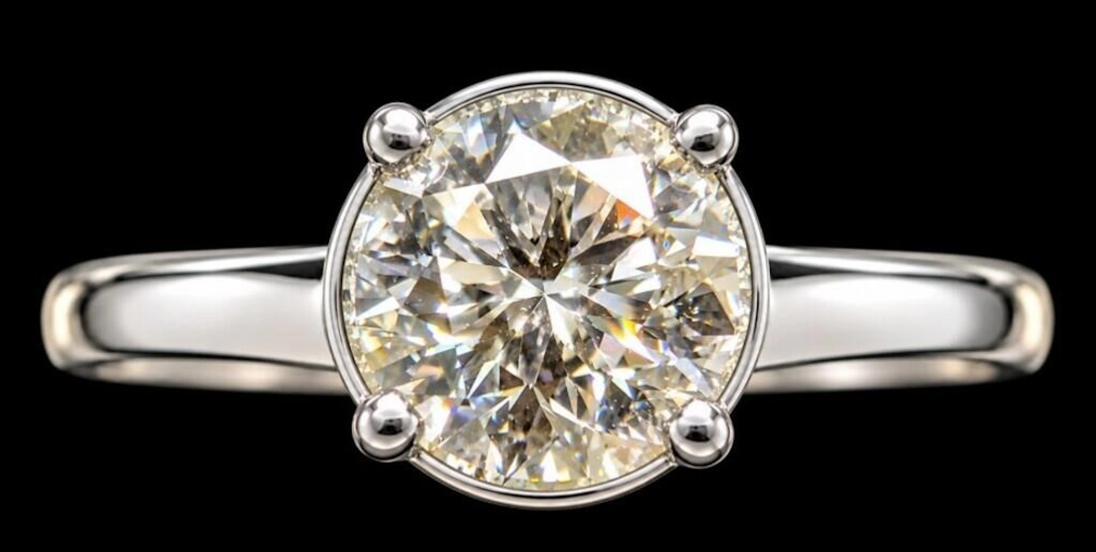 $4400, 10k(1.34g), lab diamond (1.5ct)ring, size 6
