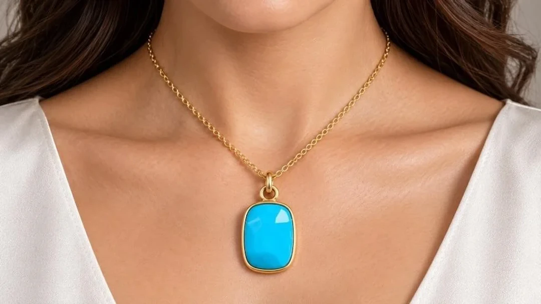 $100, silver(0.58g), genuine gemstone pendant, re