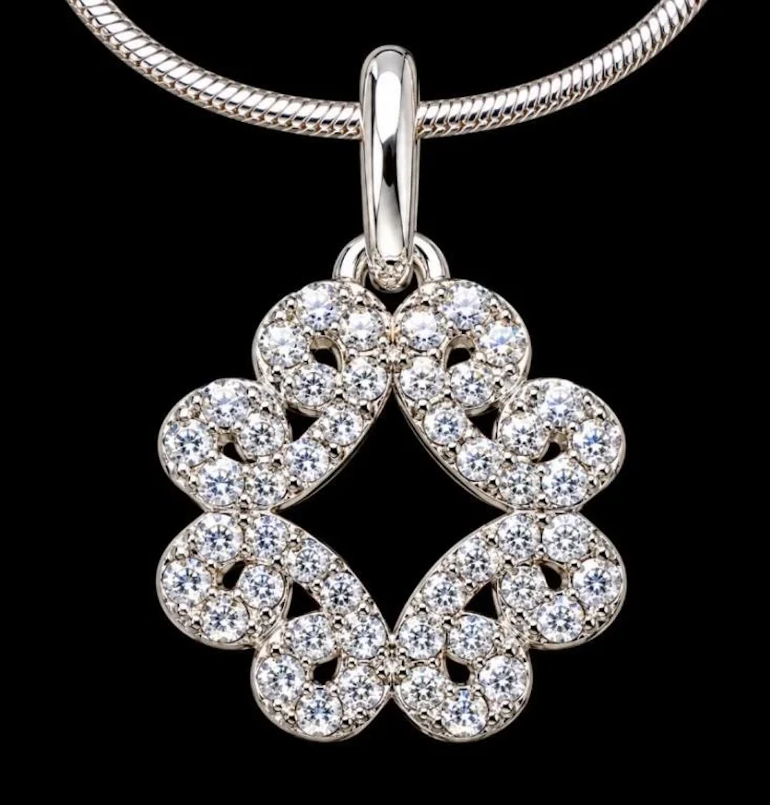 $200, silver(2.81g), cz necklace 16", retail valu
