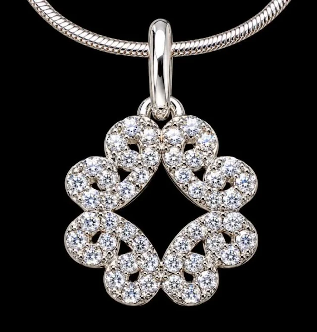 $200, silver(2.81g), cz necklace 16", retail valu