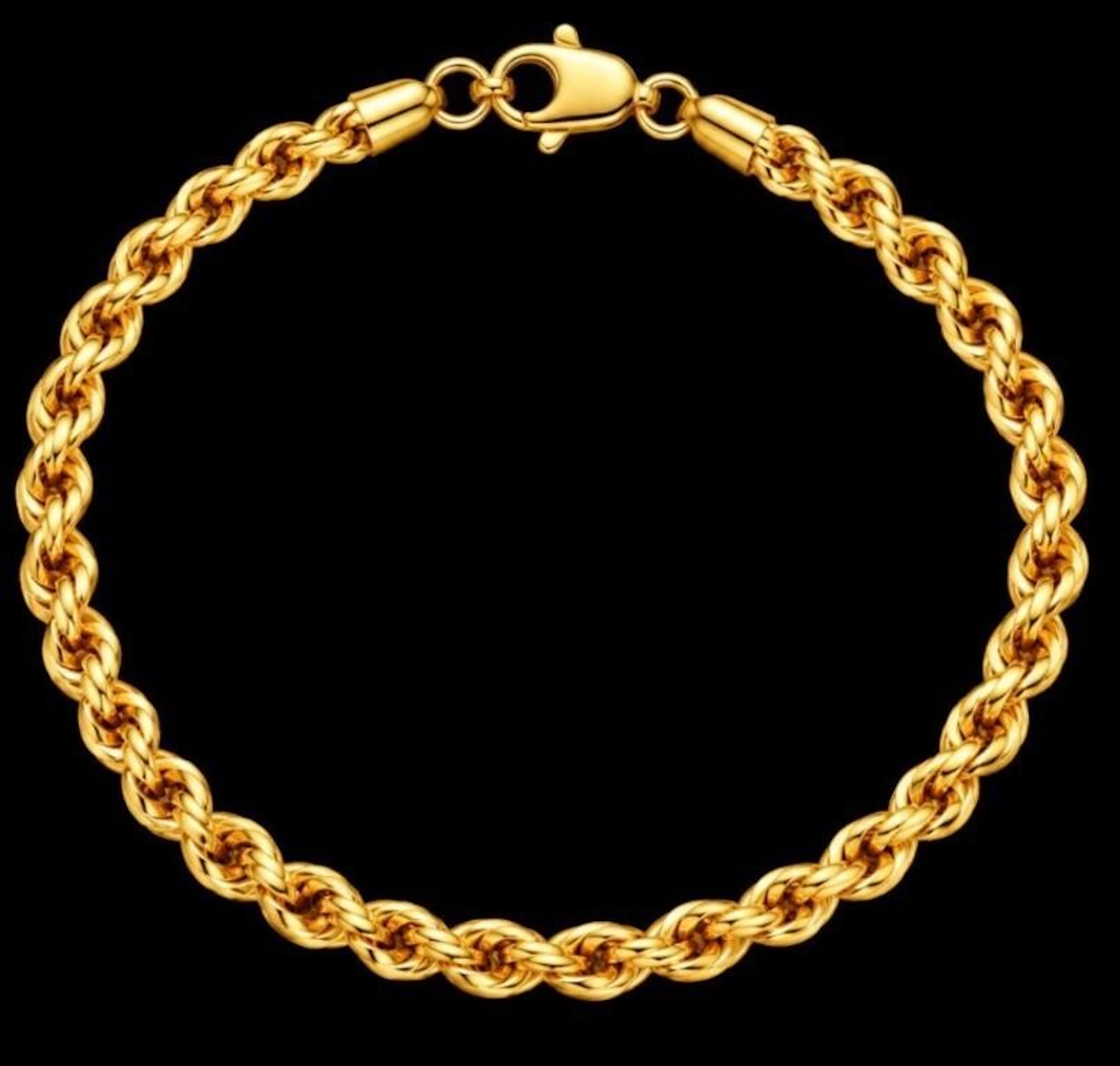$600, 10k(0.85g), bracelet 7", retail value $600