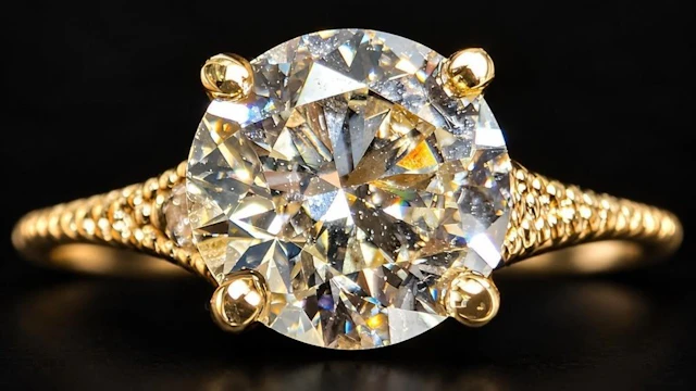 $4400, 10k(2.2g), lab diamond (1.5ct)ring, size 6