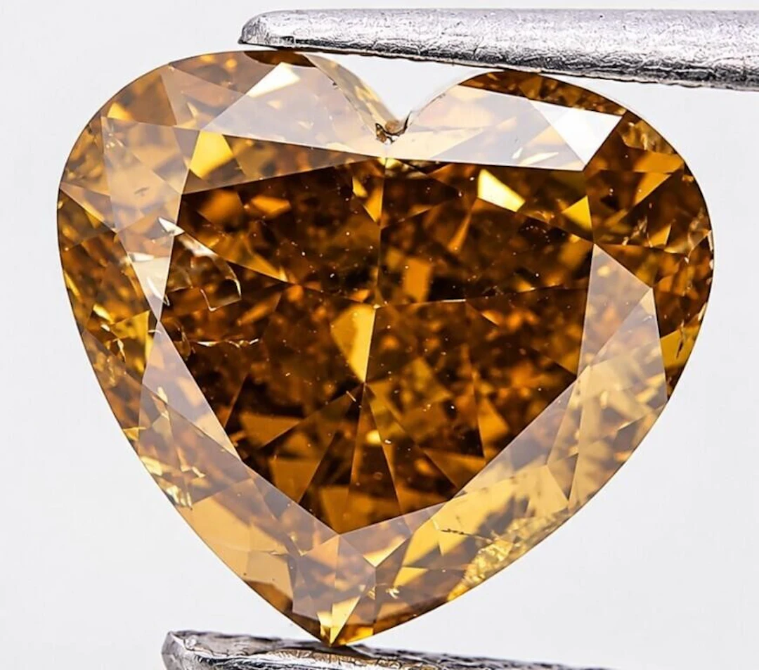 $24973 GIA Certified, natural diamond 3.51ct.HEART