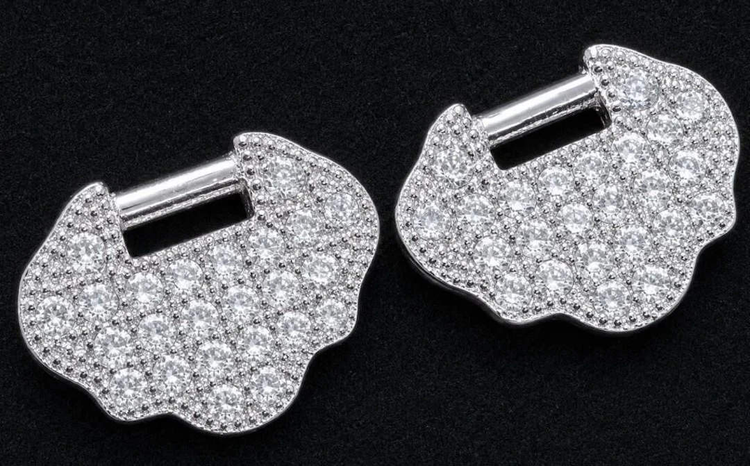 $50, silver cz earring, MSRP $50