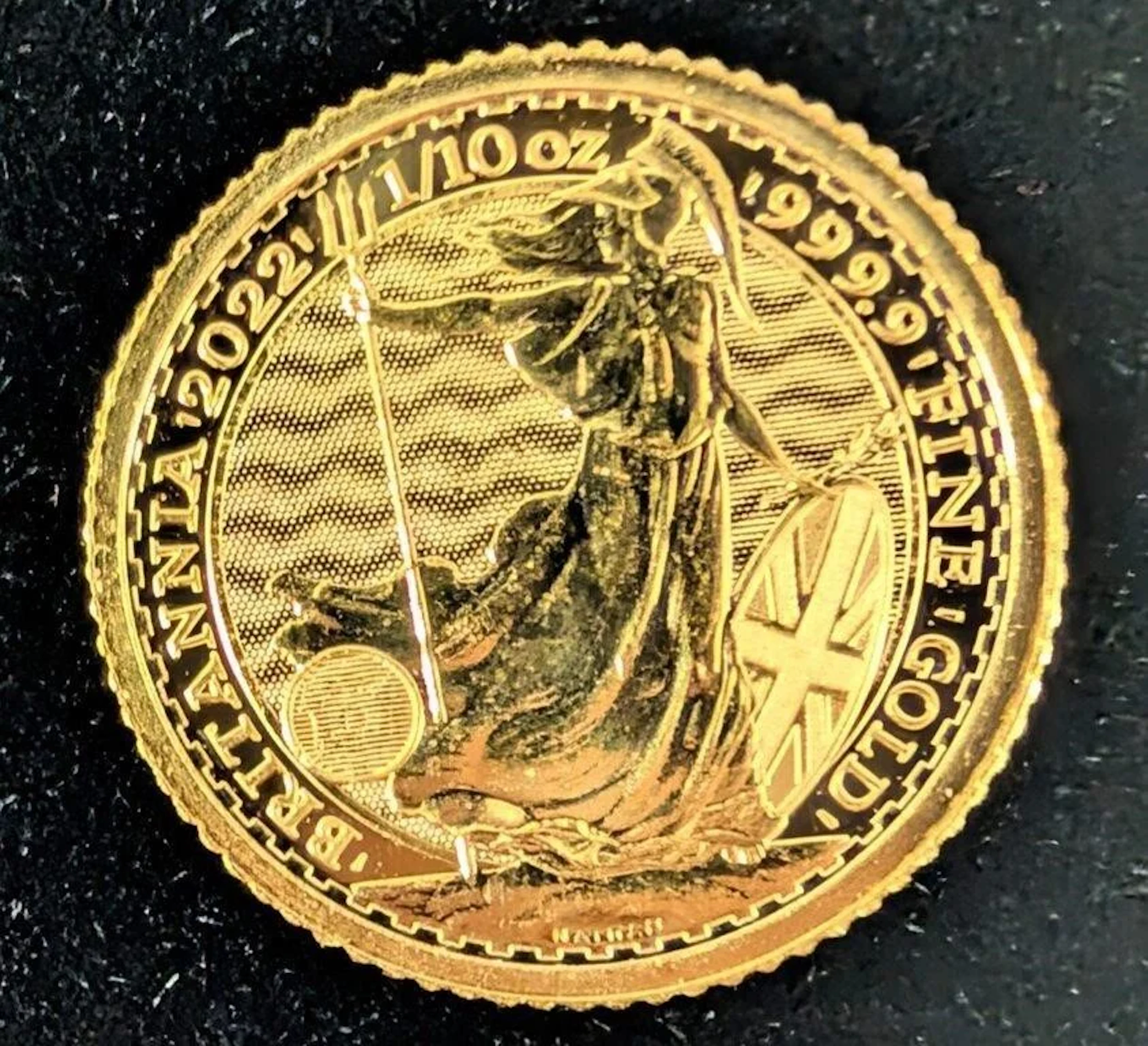 ., 24k(3.13g), britannia(random date)fine 9999