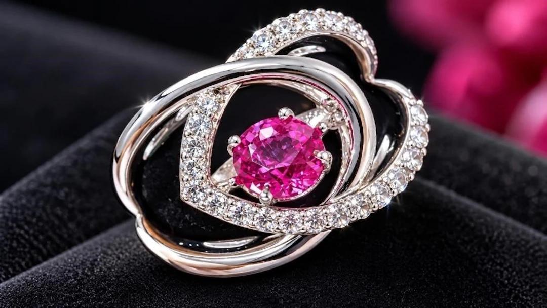 $110, Silver(4.33g), czRing, size 7.5, appraised/r