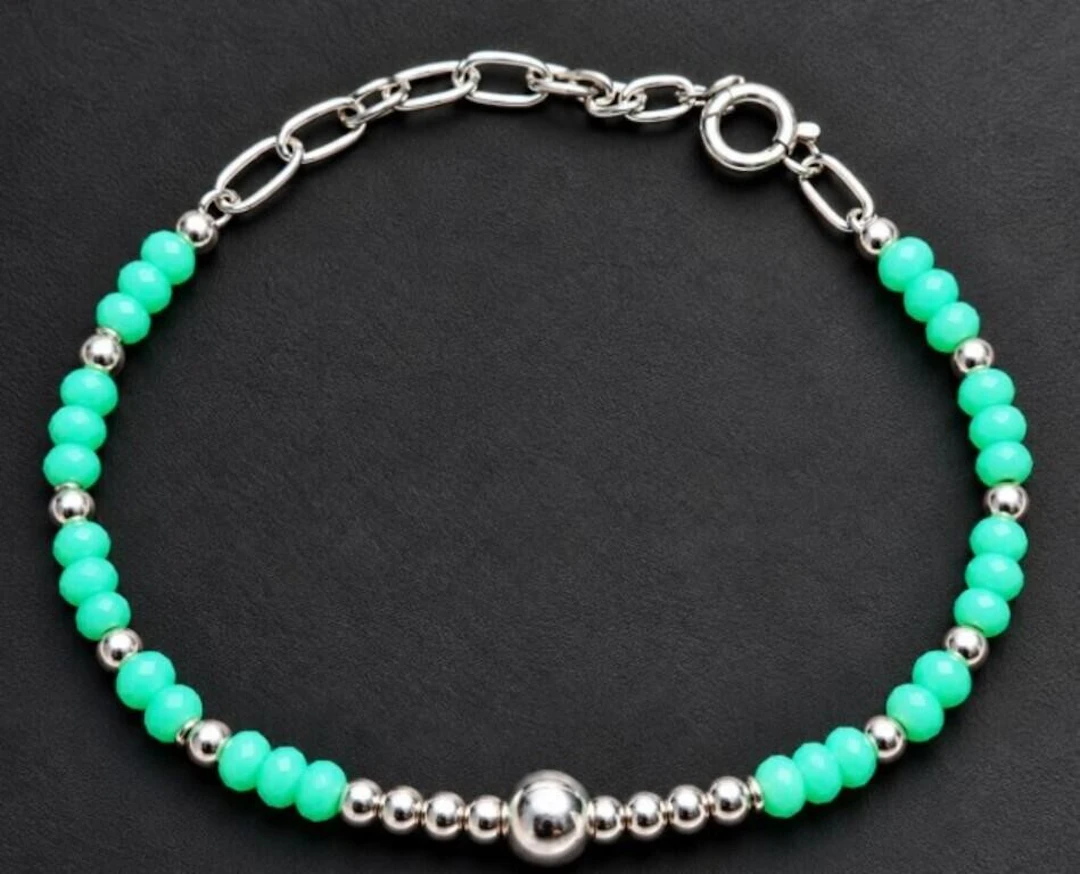 $100, silver (2.6g), turquoisebracelet (stretchabl