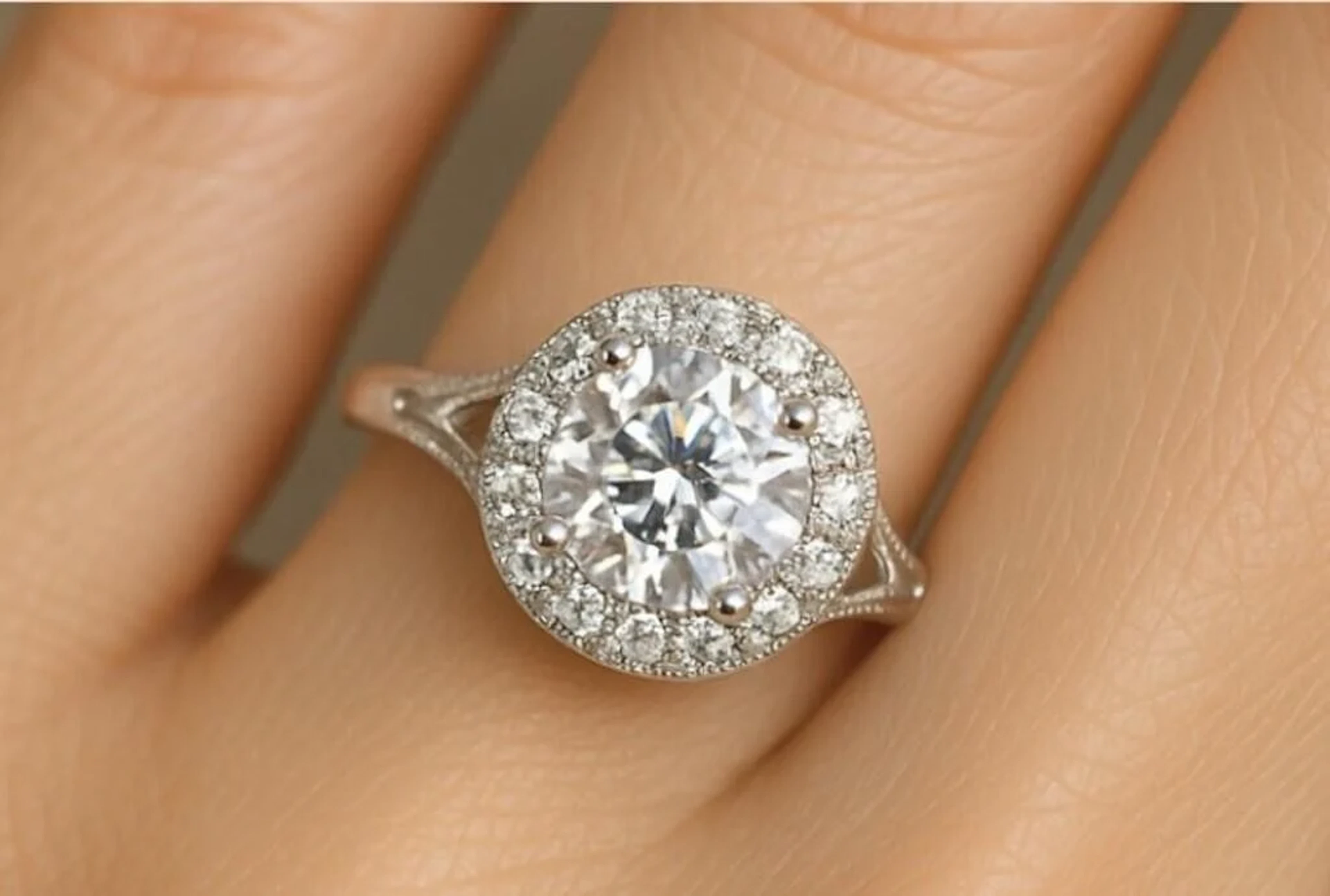 $2765 14K (2.84g) Lab Grown Diamond (0.6Ct)