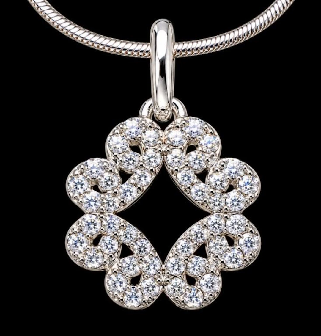$200, silver(2.81g), cz necklace 16", retail valu