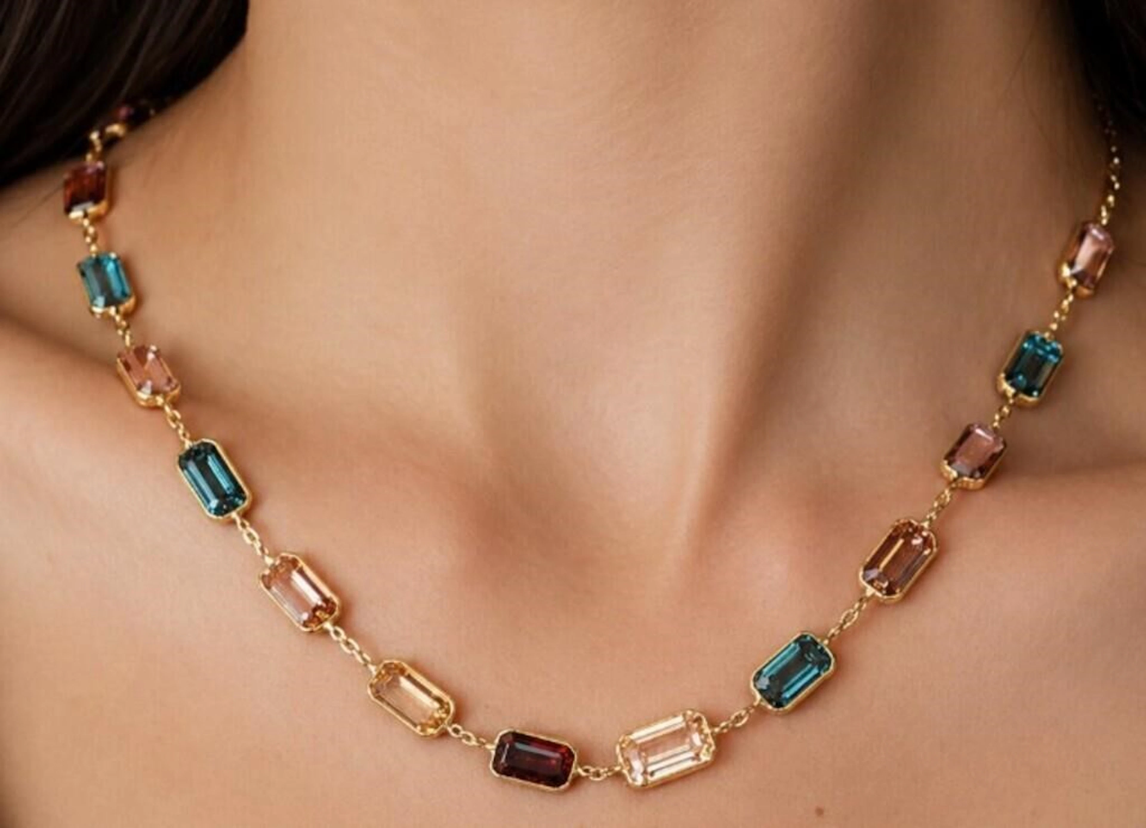 $4710, 10k(3.58g), lab diamond (4.8ct)necklace 19"